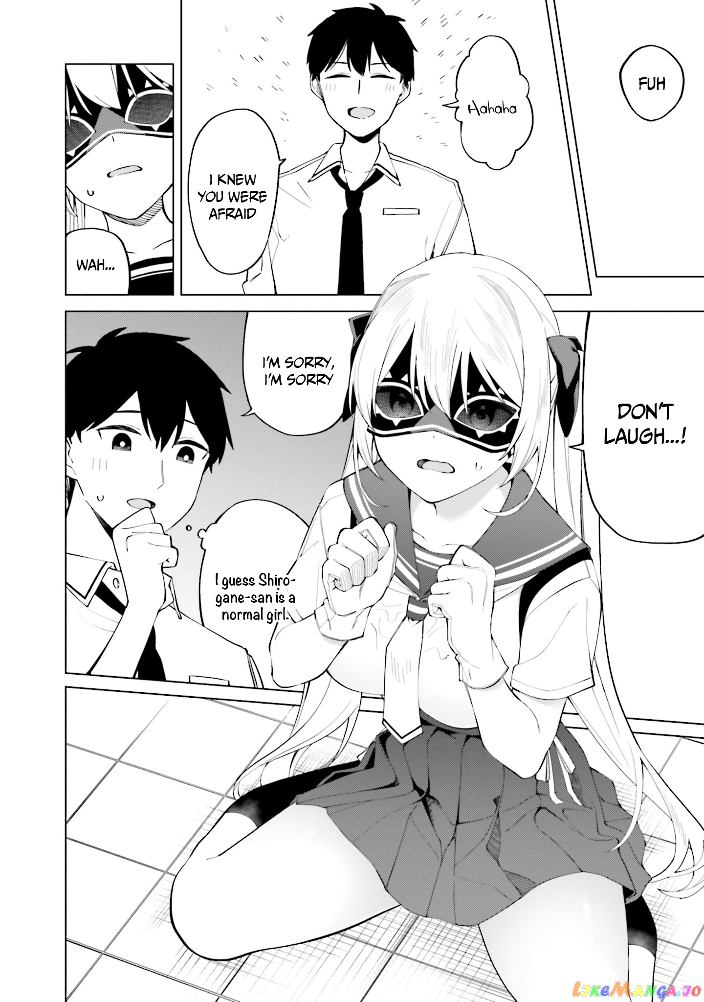 I Don't Understand Shirogane-san's Facial Expression at All chapter 12 - page 19