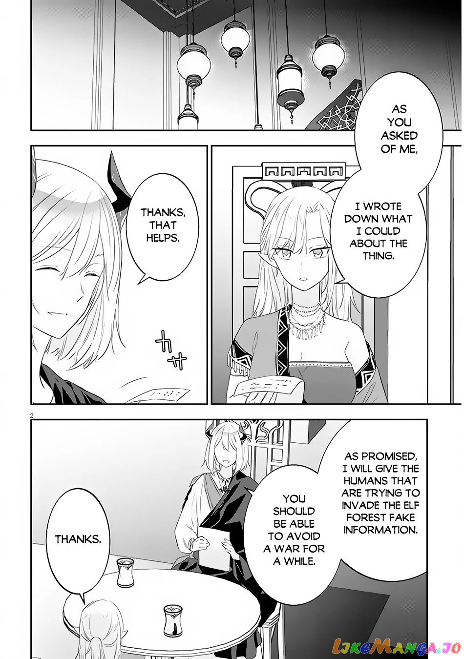 Maou Ni Natta Node, Dungeon Tsukutte Jingai Musume To Honobono Suru chapter 56 - page 3