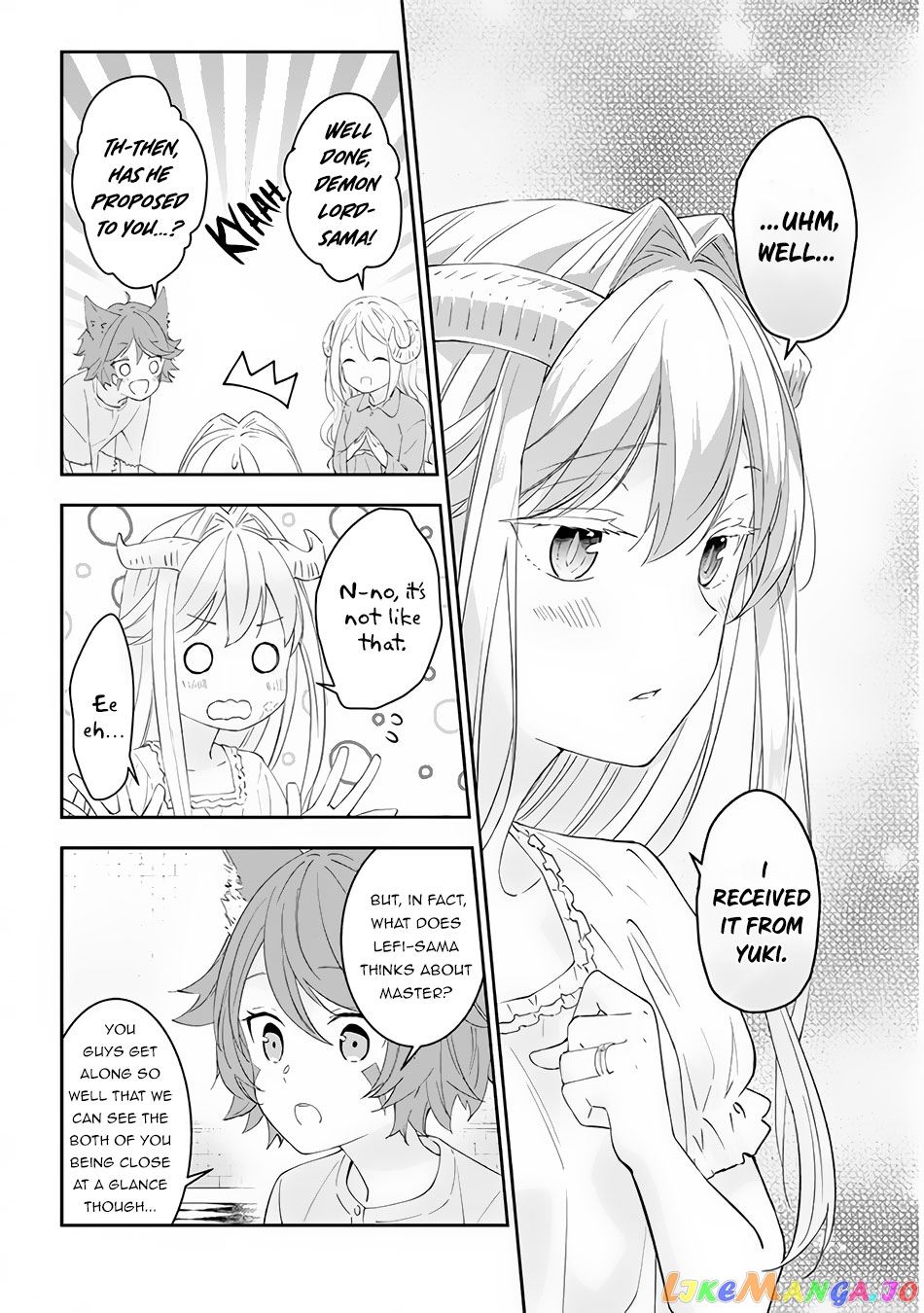 Maou Ni Natta Node, Dungeon Tsukutte Jingai Musume To Honobono Suru chapter 28 - page 11
