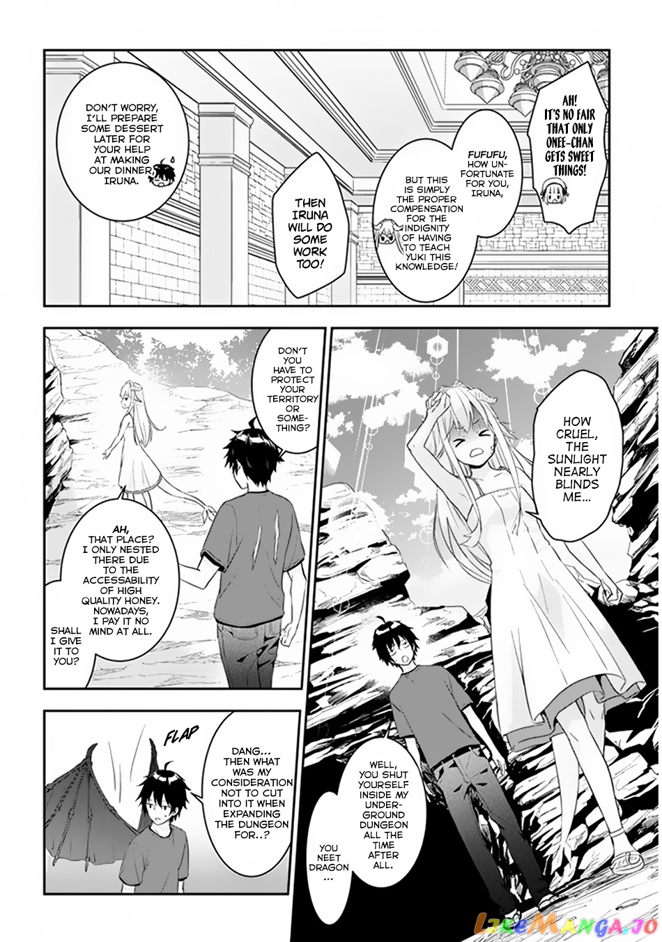 Maou Ni Natta Node, Dungeon Tsukutte Jingai Musume To Honobono Suru chapter 6.1 - page 7