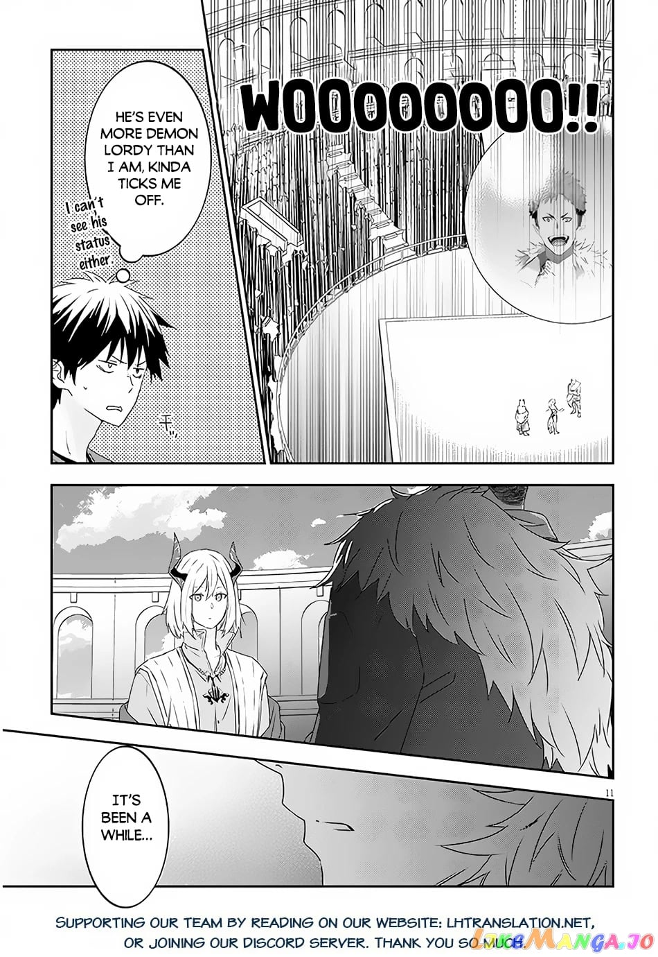 Maou Ni Natta Node, Dungeon Tsukutte Jingai Musume To Honobono Suru chapter 60 - page 12