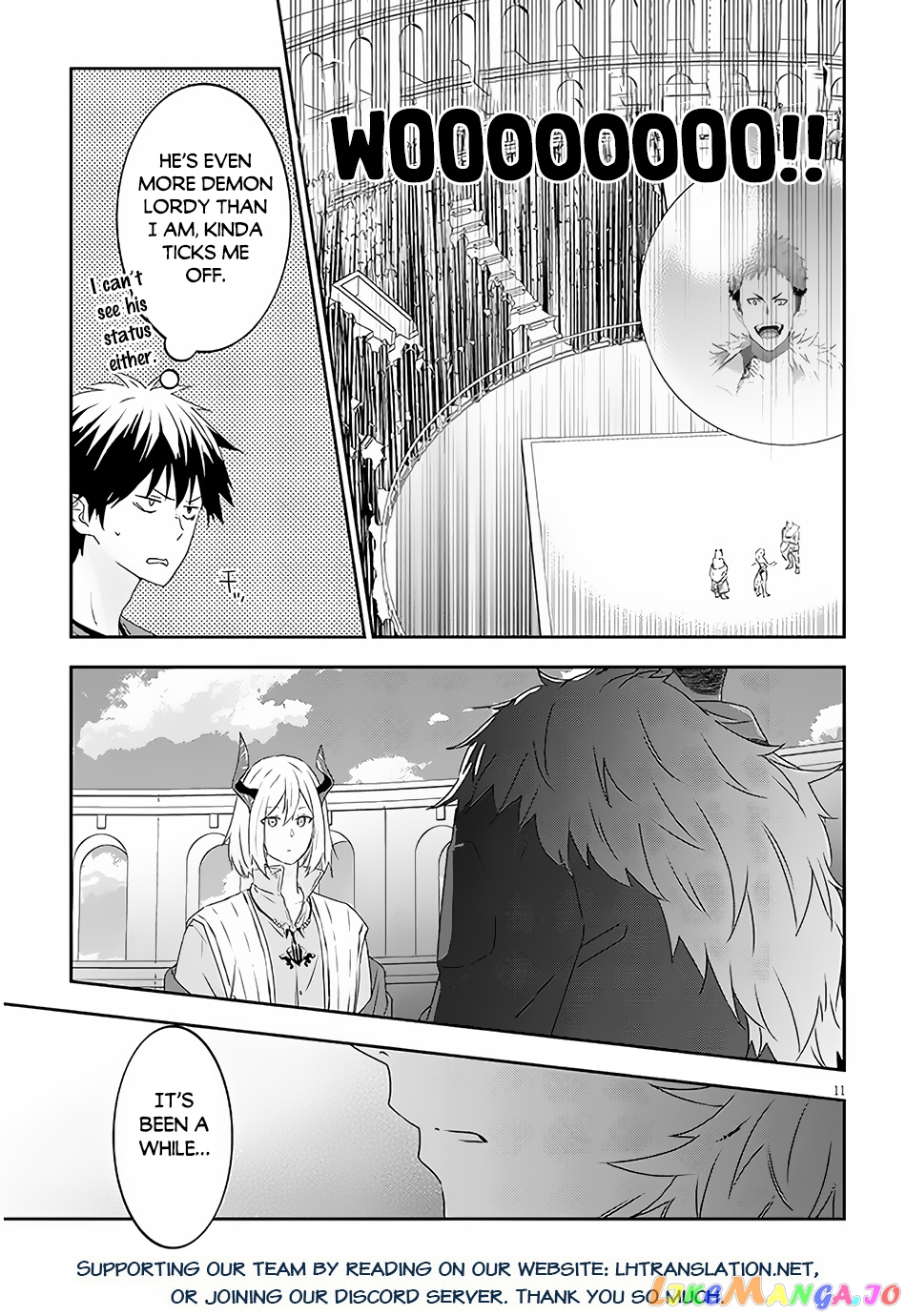 Maou Ni Natta Node, Dungeon Tsukutte Jingai Musume To Honobono Suru chapter 60.1 - page 12