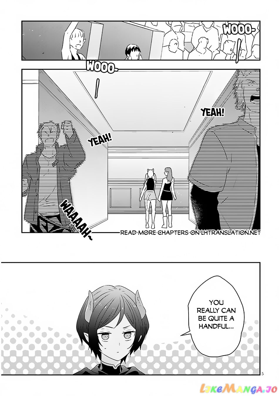 Maou Ni Natta Node, Dungeon Tsukutte Jingai Musume To Honobono Suru chapter 60.1 - page 6