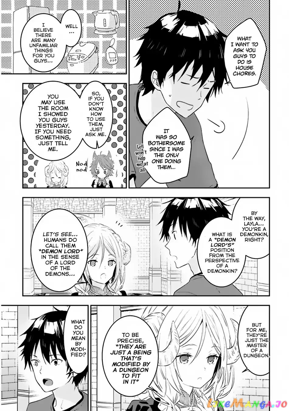 Maou Ni Natta Node, Dungeon Tsukutte Jingai Musume To Honobono Suru chapter 11 - page 4
