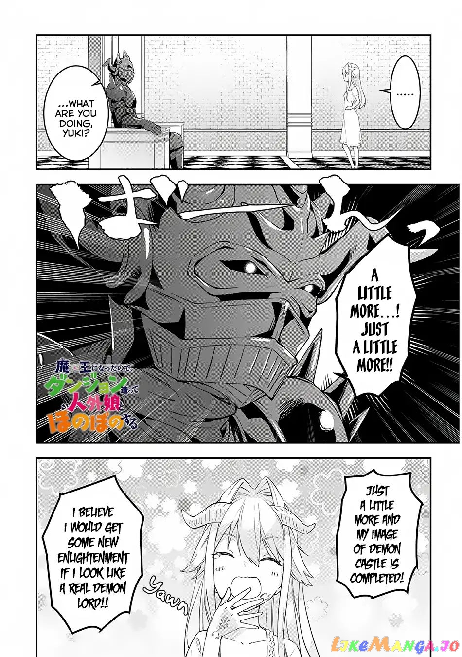 Maou Ni Natta Node, Dungeon Tsukutte Jingai Musume To Honobono Suru chapter 16 - page 2