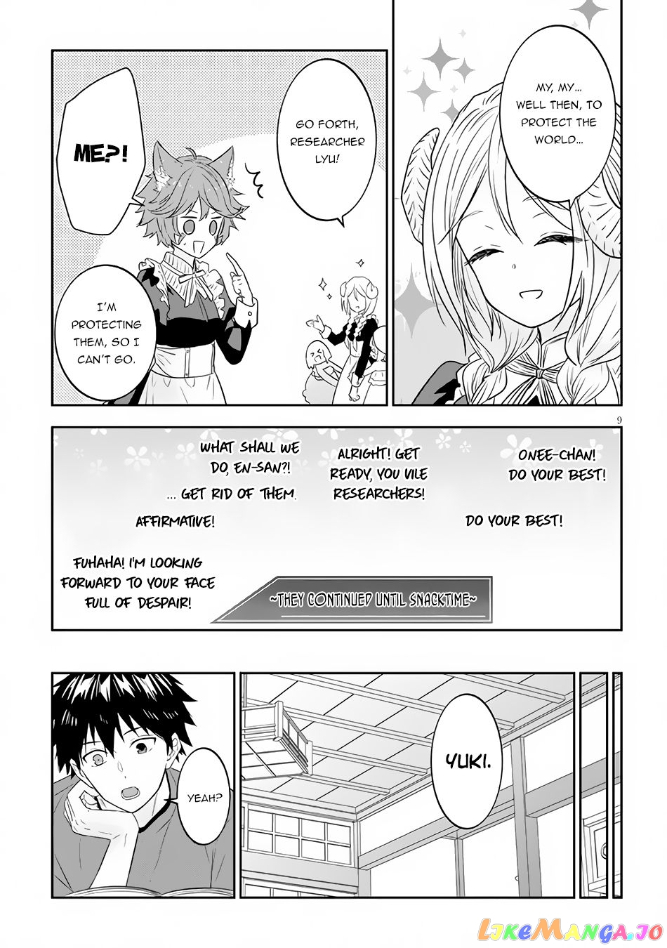 Maou Ni Natta Node, Dungeon Tsukutte Jingai Musume To Honobono Suru chapter 43 - page 10