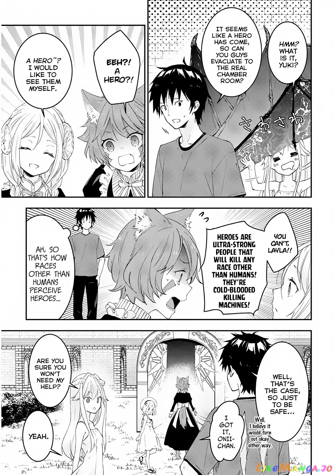 Maou Ni Natta Node, Dungeon Tsukutte Jingai Musume To Honobono Suru chapter 17 - page 4