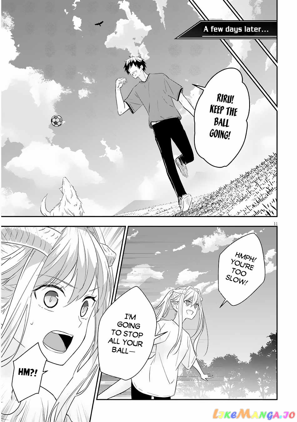Maou Ni Natta Node, Dungeon Tsukutte Jingai Musume To Honobono Suru chapter 49 - page 12