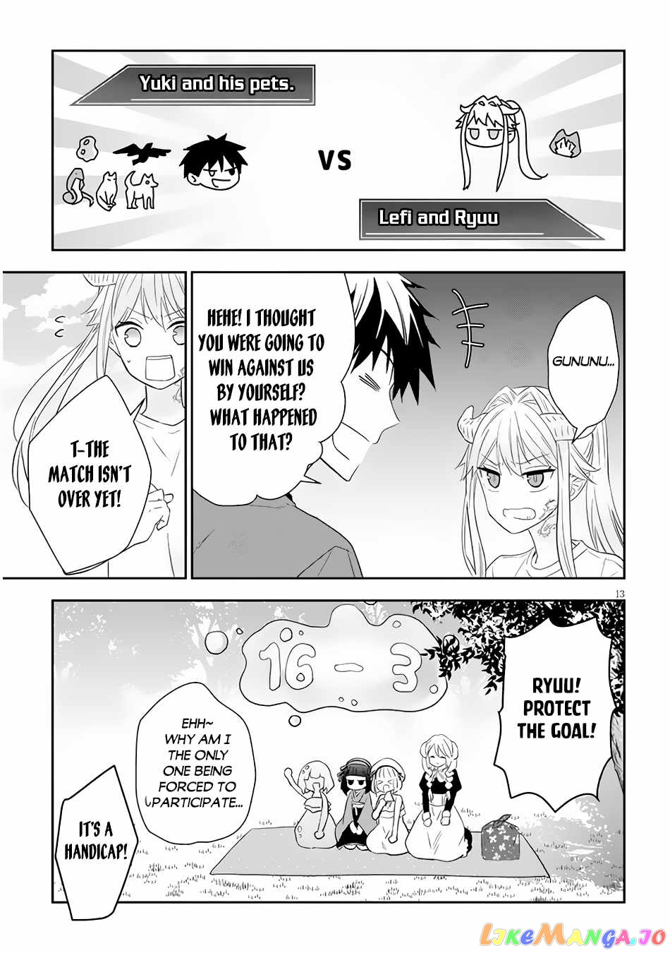 Maou Ni Natta Node, Dungeon Tsukutte Jingai Musume To Honobono Suru chapter 49 - page 14