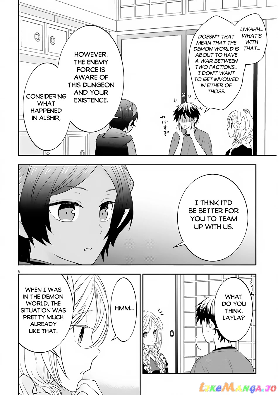 Maou Ni Natta Node, Dungeon Tsukutte Jingai Musume To Honobono Suru chapter 50.1 - page 7