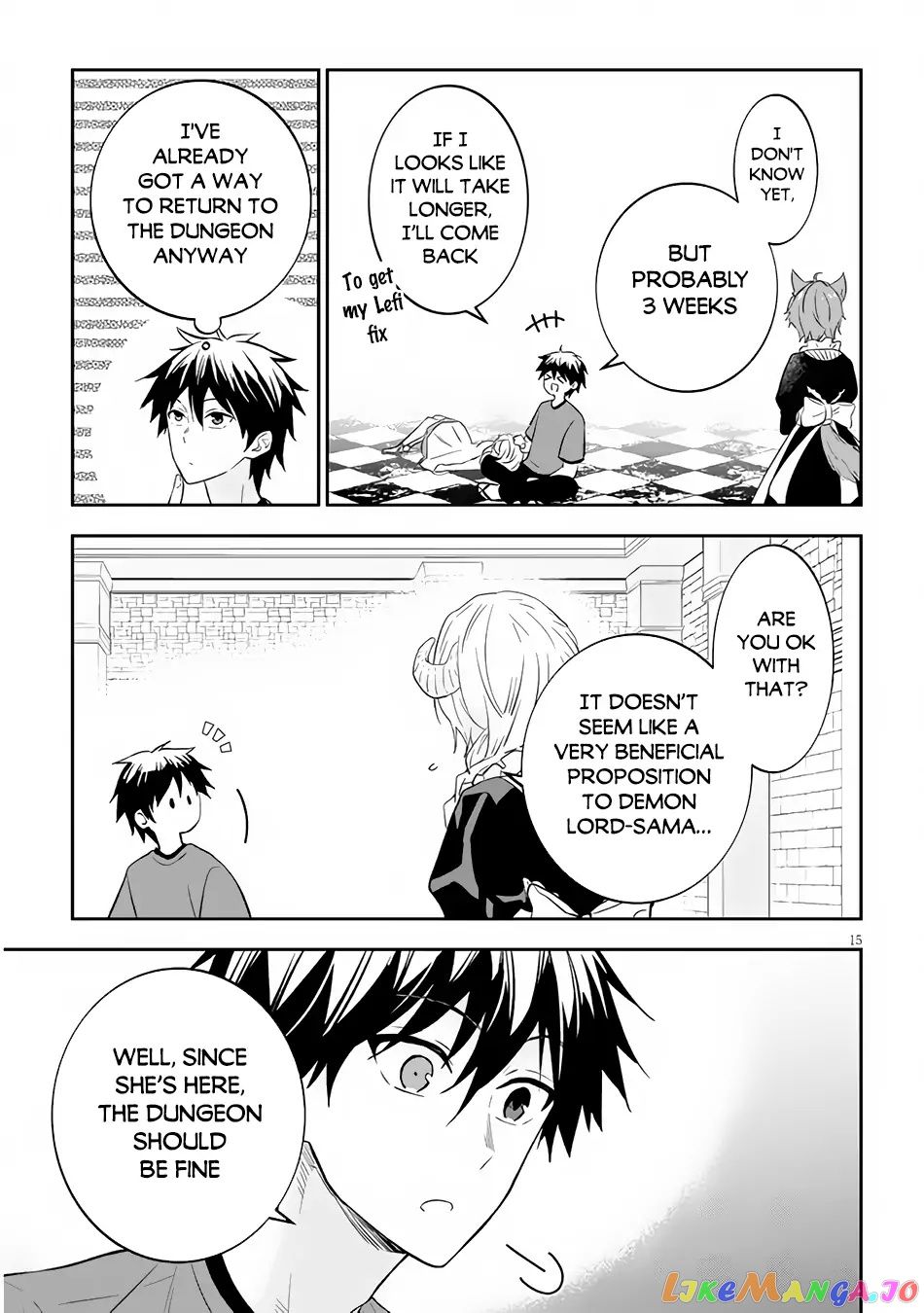 Maou Ni Natta Node, Dungeon Tsukutte Jingai Musume To Honobono Suru chapter 50.2 - page 6