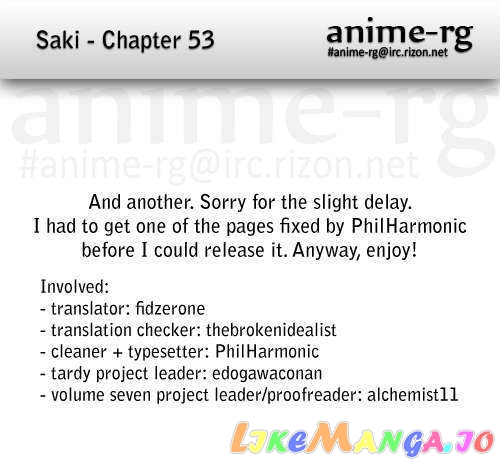 Saki - Manga chapter 53 - page 16