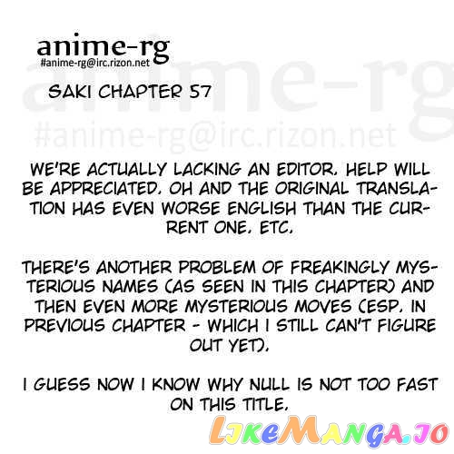 Saki - Manga chapter 57 - page 20