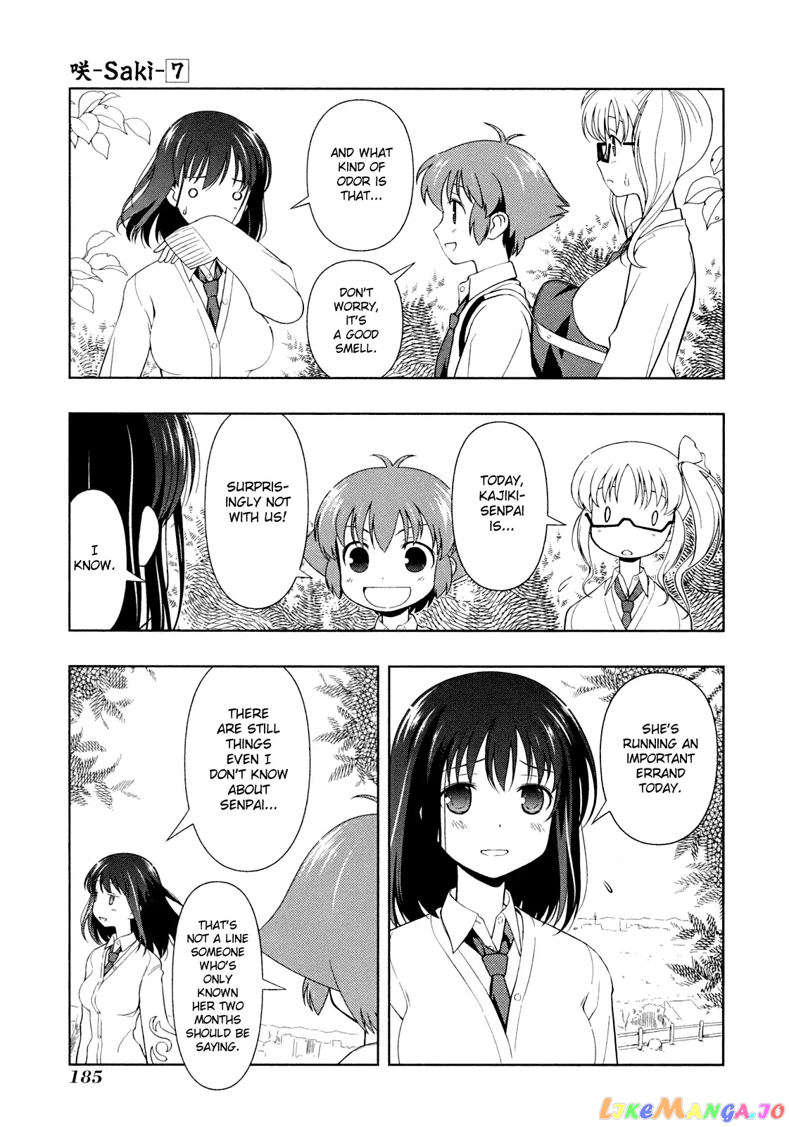 Saki - Manga chapter 60.1 - page 4
