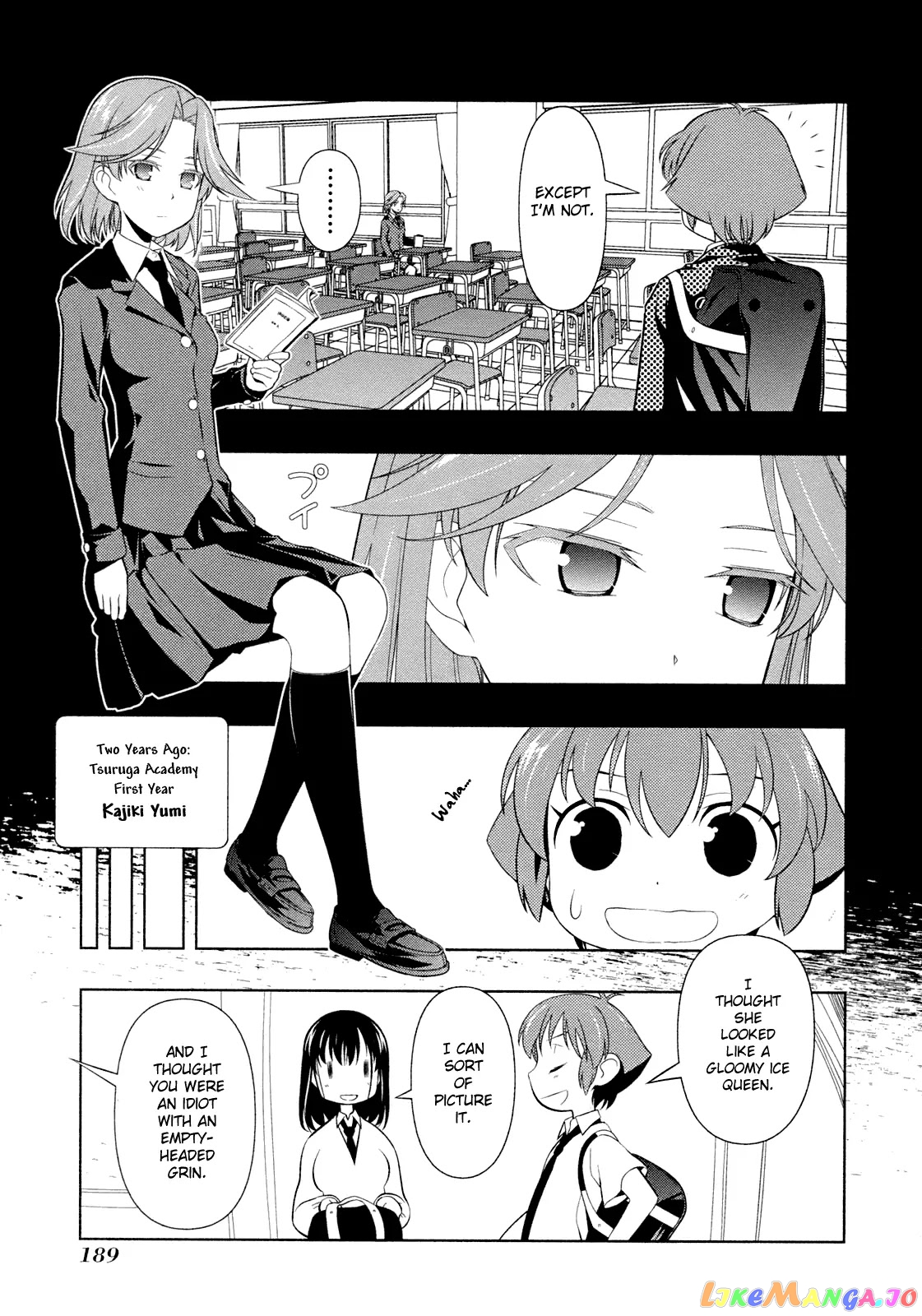 Saki - Manga chapter 60.1 - page 8