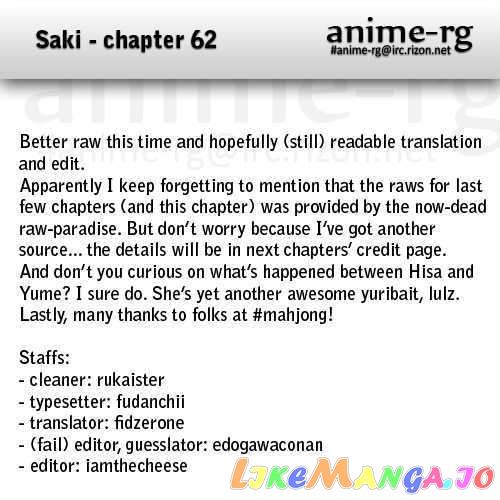 Saki - Manga chapter 62 - page 19