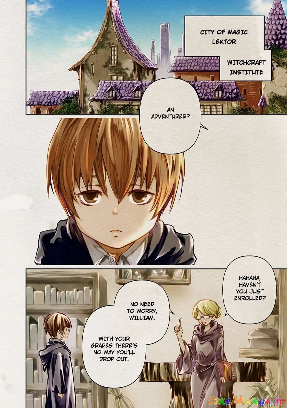 Is It Odd That I Became An Adventurer Even If I Graduated The Witchcraft Institute? chapter 1 - page 4