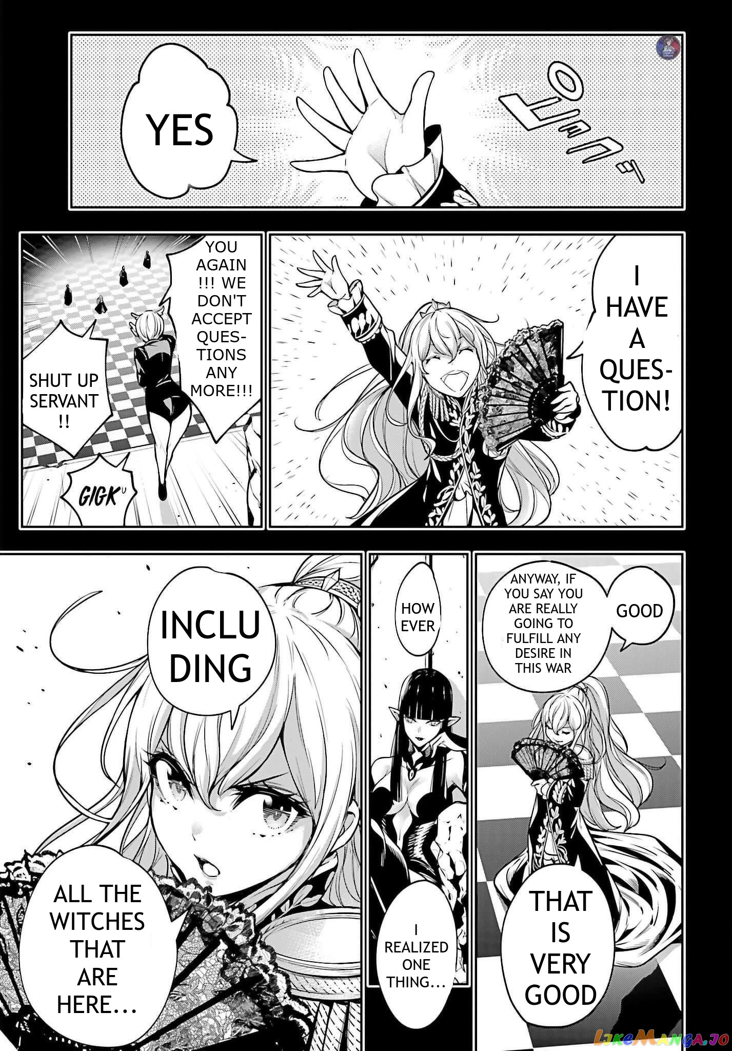 Majo Taisen - The War of Greedy Witches chapter 6 - page 11