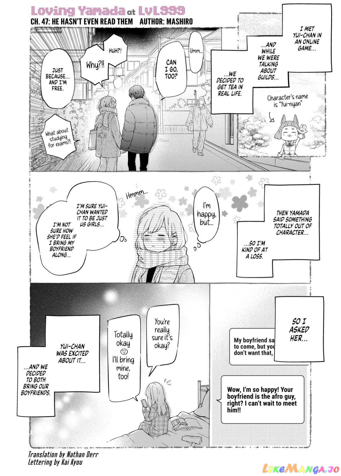 My Lv999 Love for Yamada-kun chapter 47 - page 1
