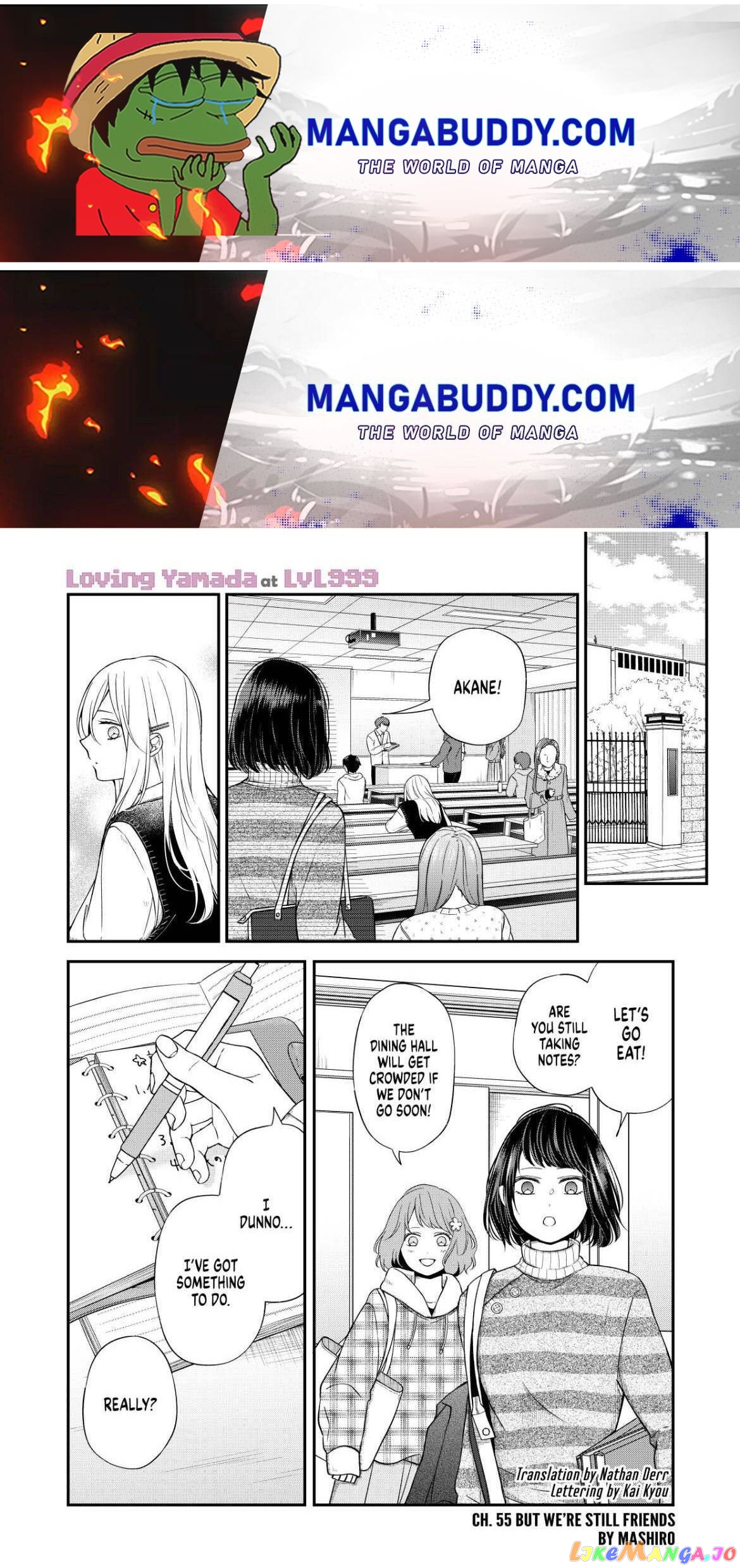 My Lv999 Love for Yamada-kun chapter 55 - page 1
