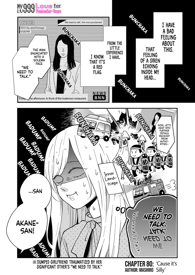My Lv999 Love for Yamada-kun chapter 80 - page 2