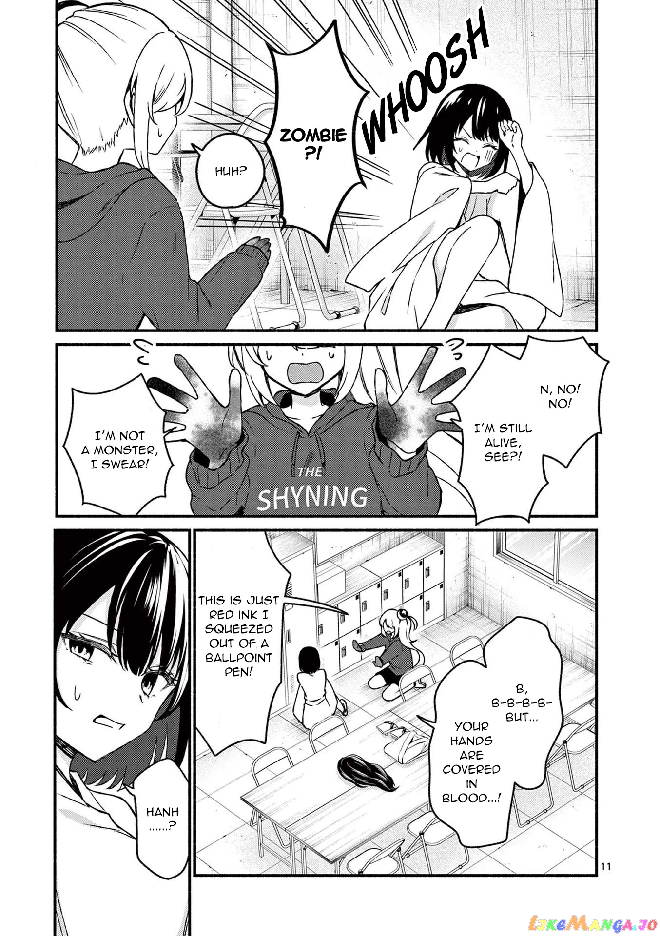 Shiotaiou no Sato-san ga Ore ni dake Amai chapter 40 - page 11