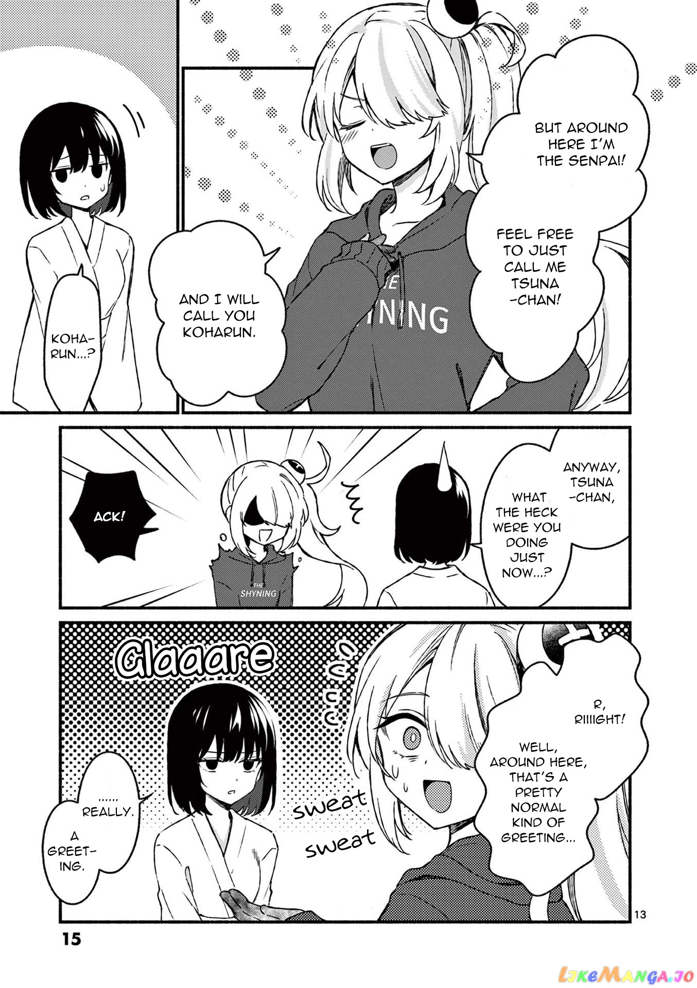 Shiotaiou no Sato-san ga Ore ni dake Amai chapter 40 - page 13