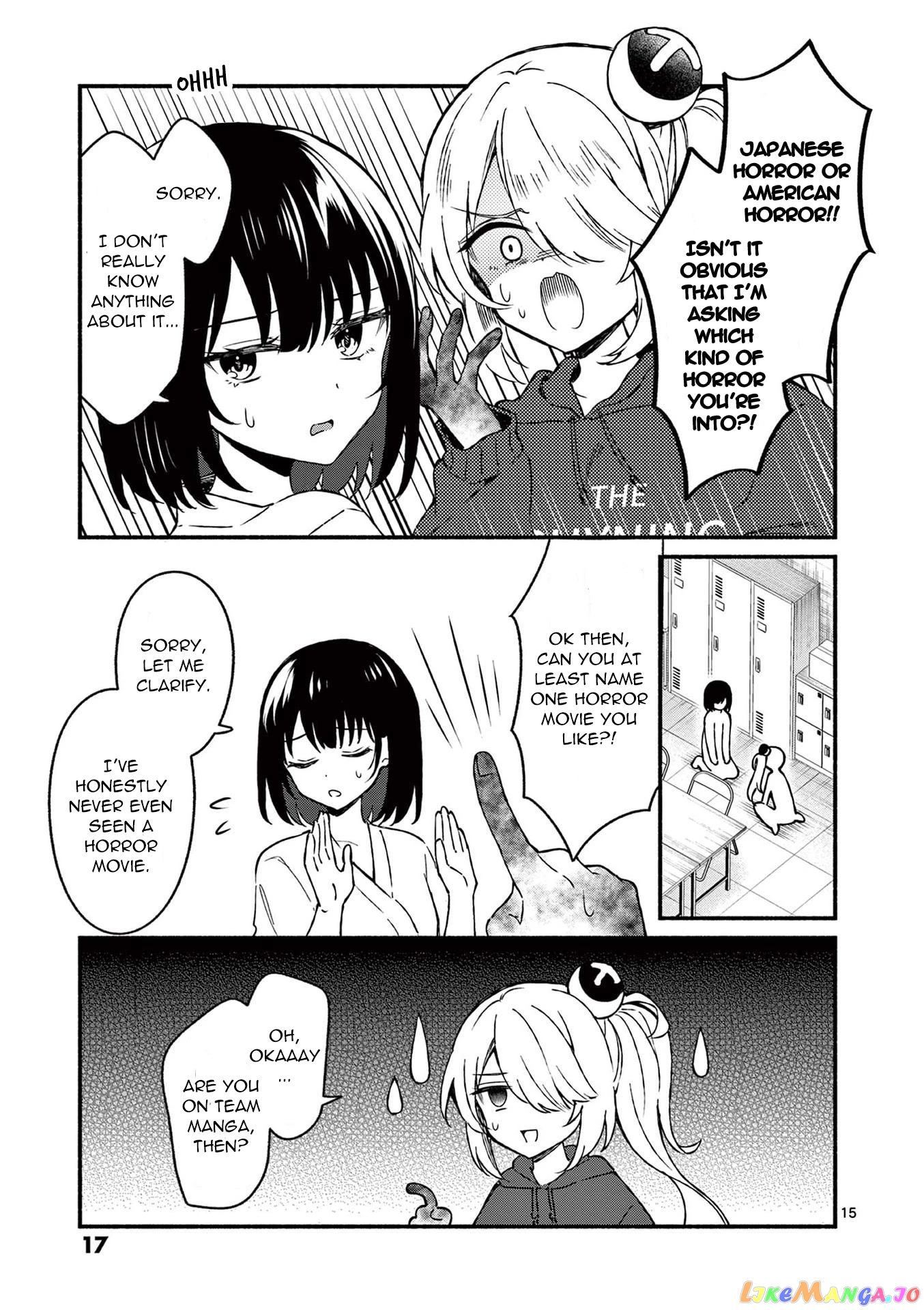 Shiotaiou no Sato-san ga Ore ni dake Amai chapter 40 - page 15