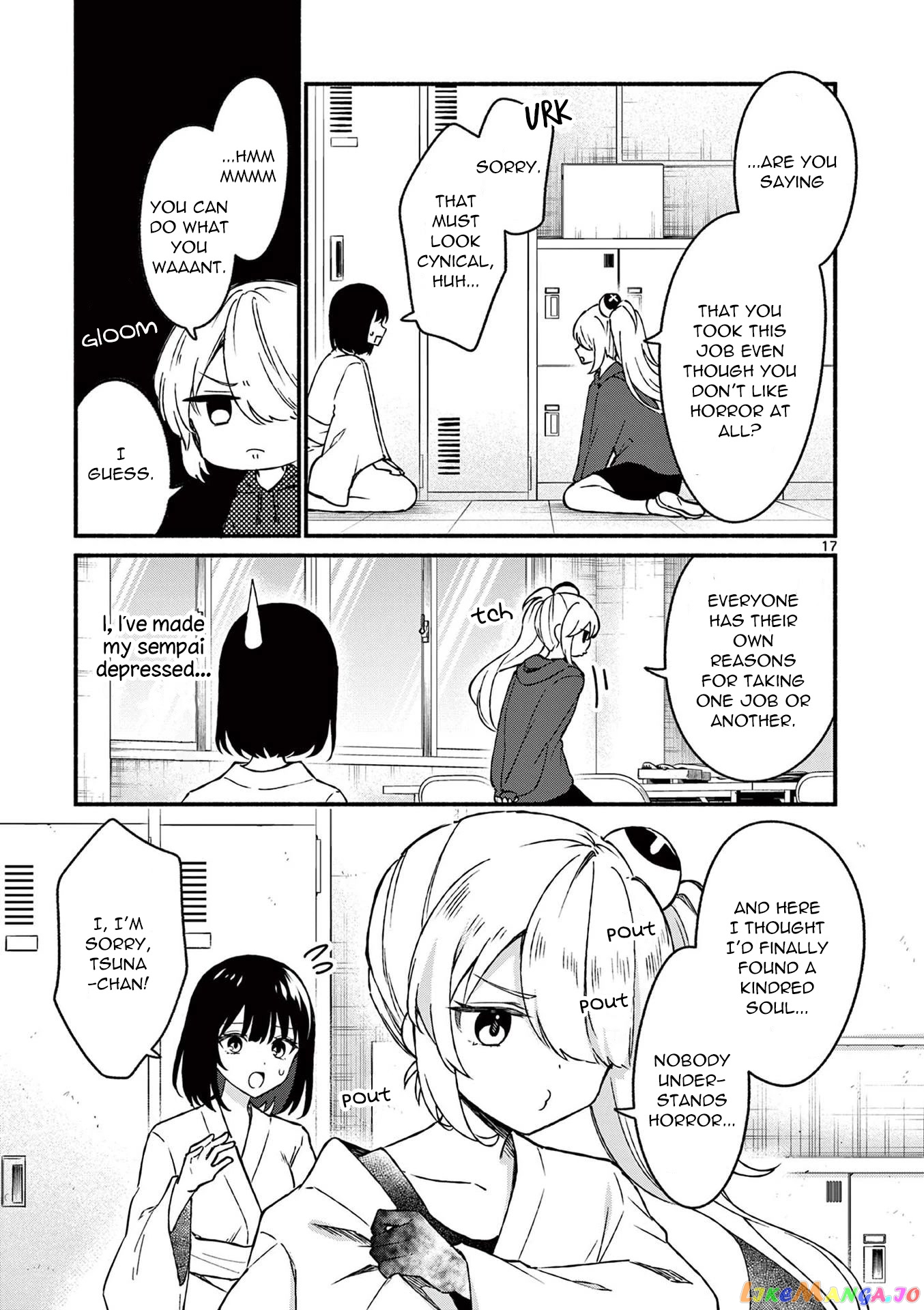 Shiotaiou no Sato-san ga Ore ni dake Amai chapter 40 - page 17
