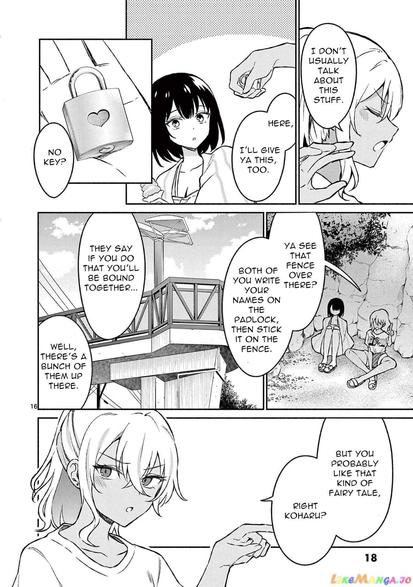 Shiotaiou no Sato-san ga Ore ni dake Amai chapter 30 - page 17
