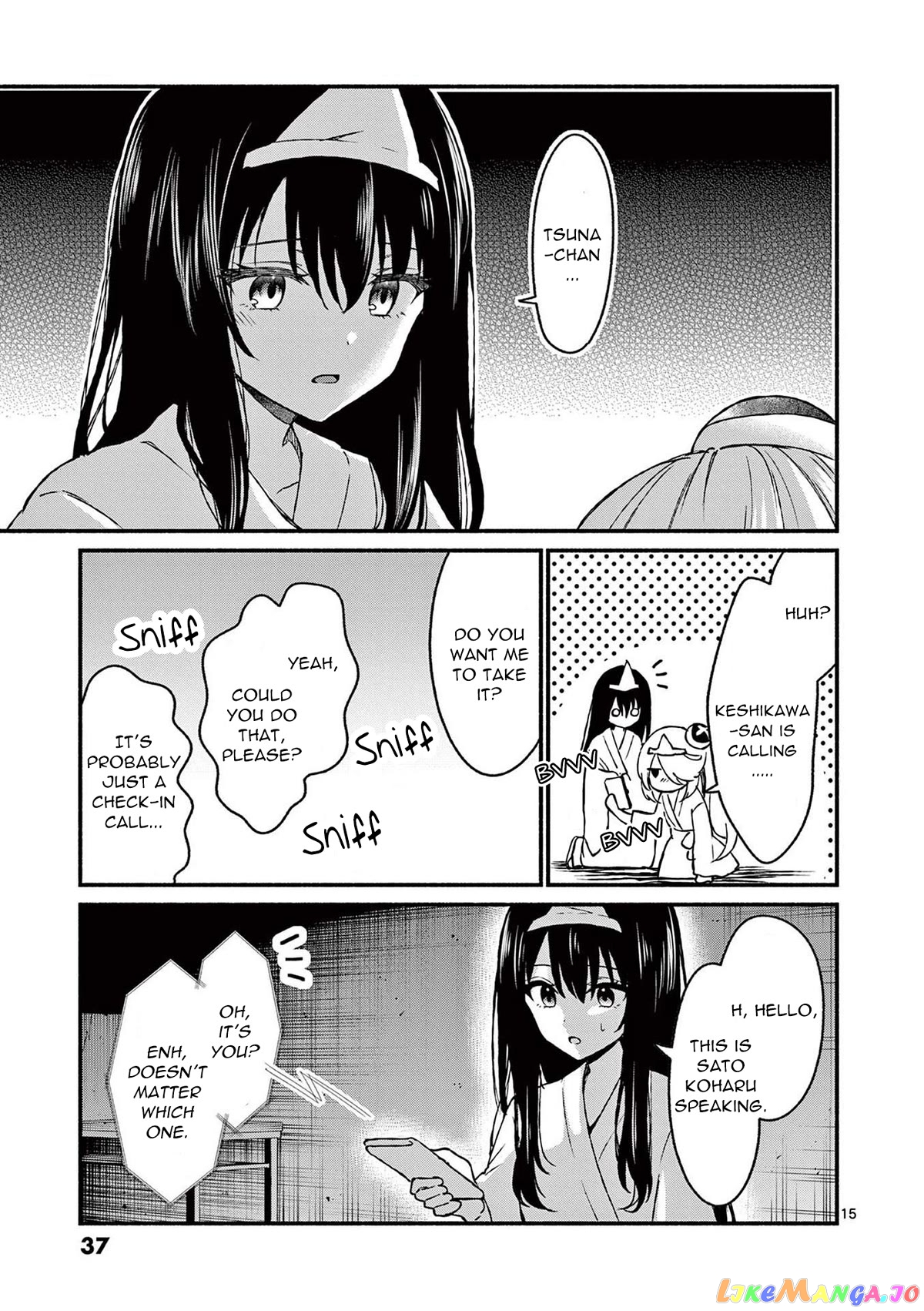 Shiotaiou no Sato-san ga Ore ni dake Amai chapter 41 - page 15