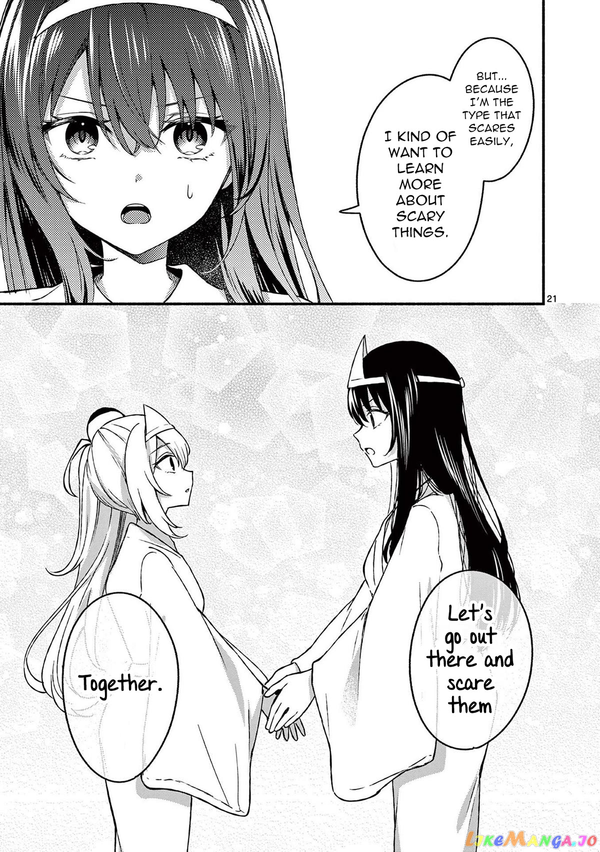 Shiotaiou no Sato-san ga Ore ni dake Amai chapter 41 - page 21