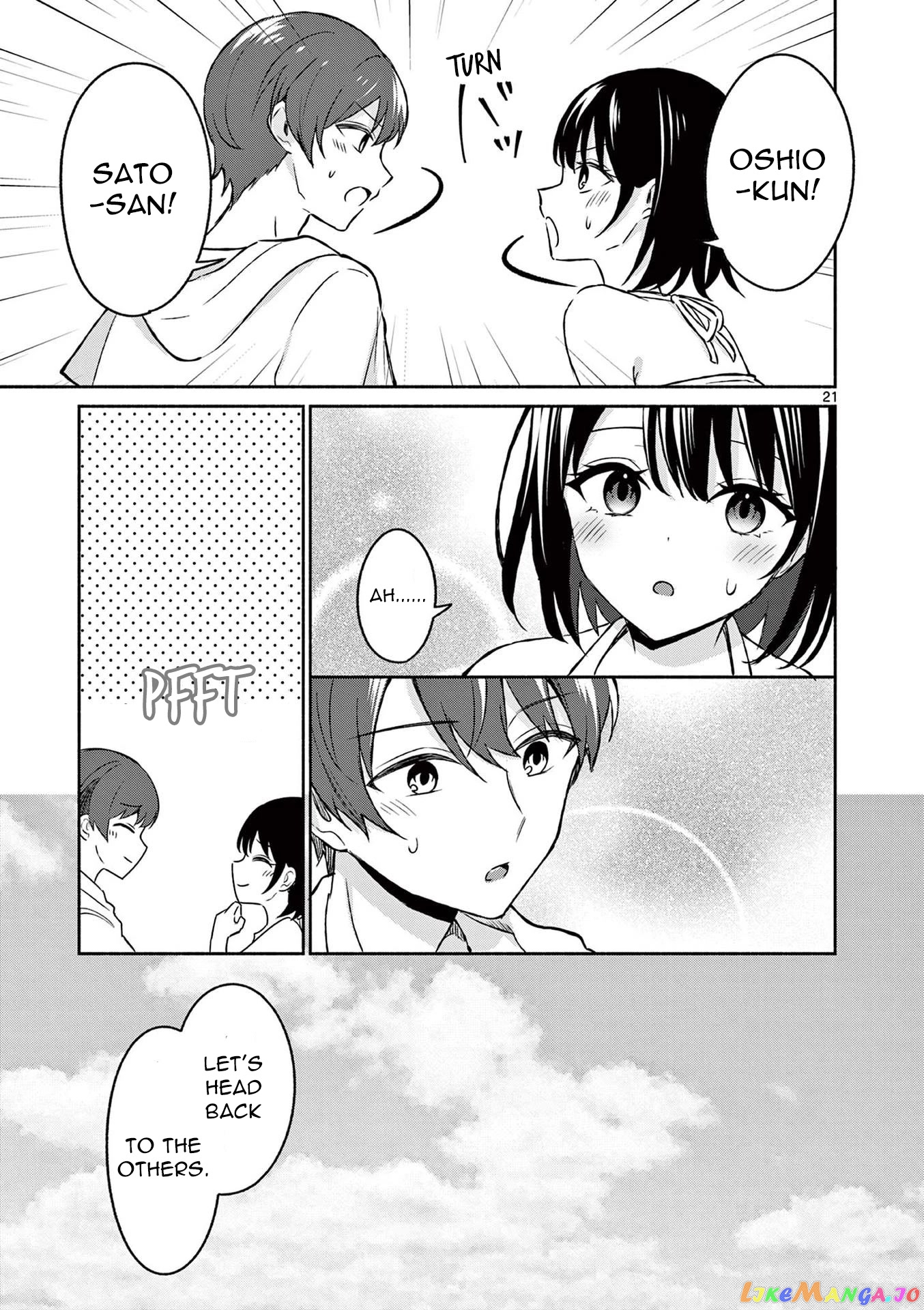 Shiotaiou no Sato-san ga Ore ni dake Amai chapter 31 - page 21