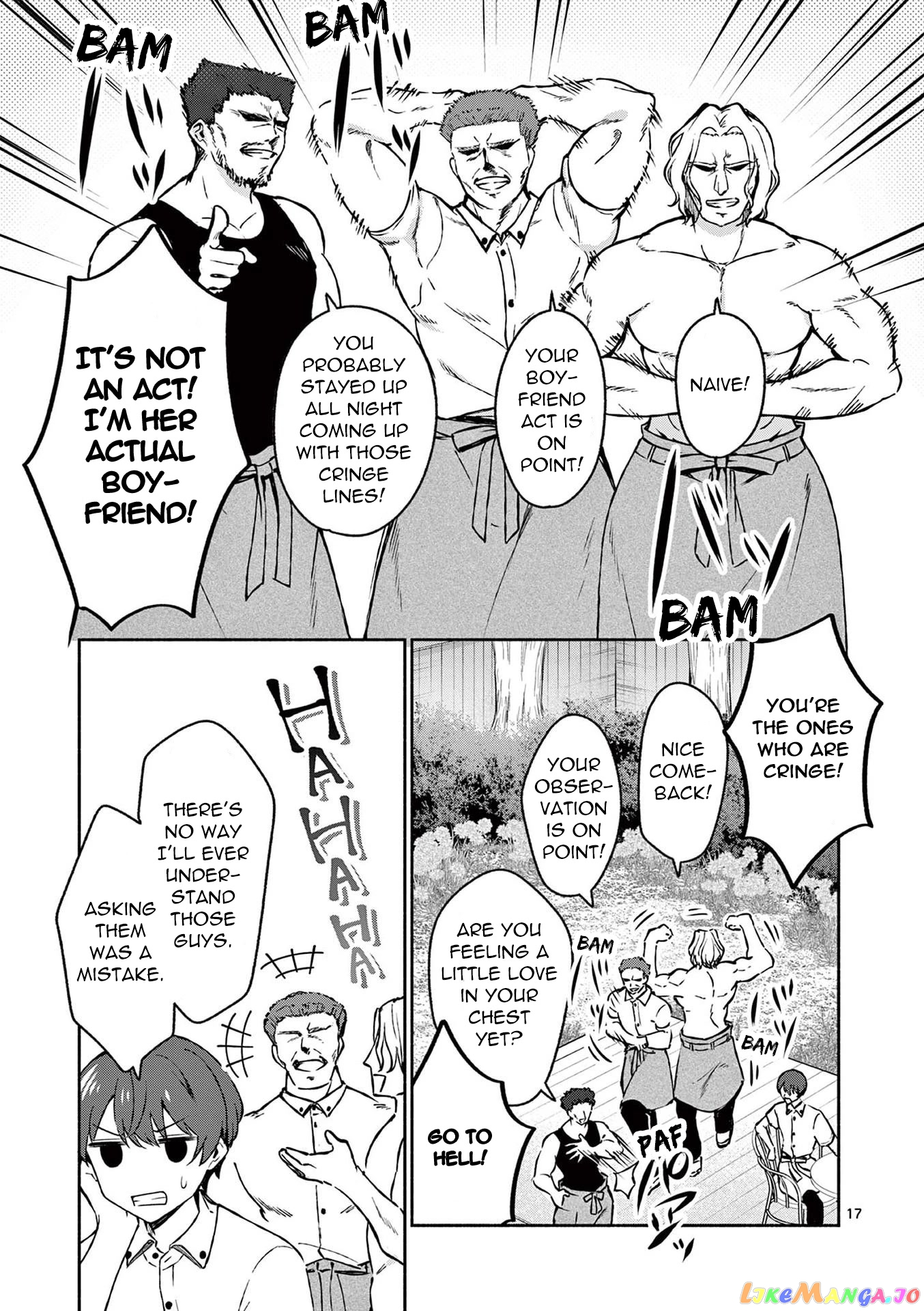 Shiotaiou no Sato-san ga Ore ni dake Amai chapter 33 - page 17