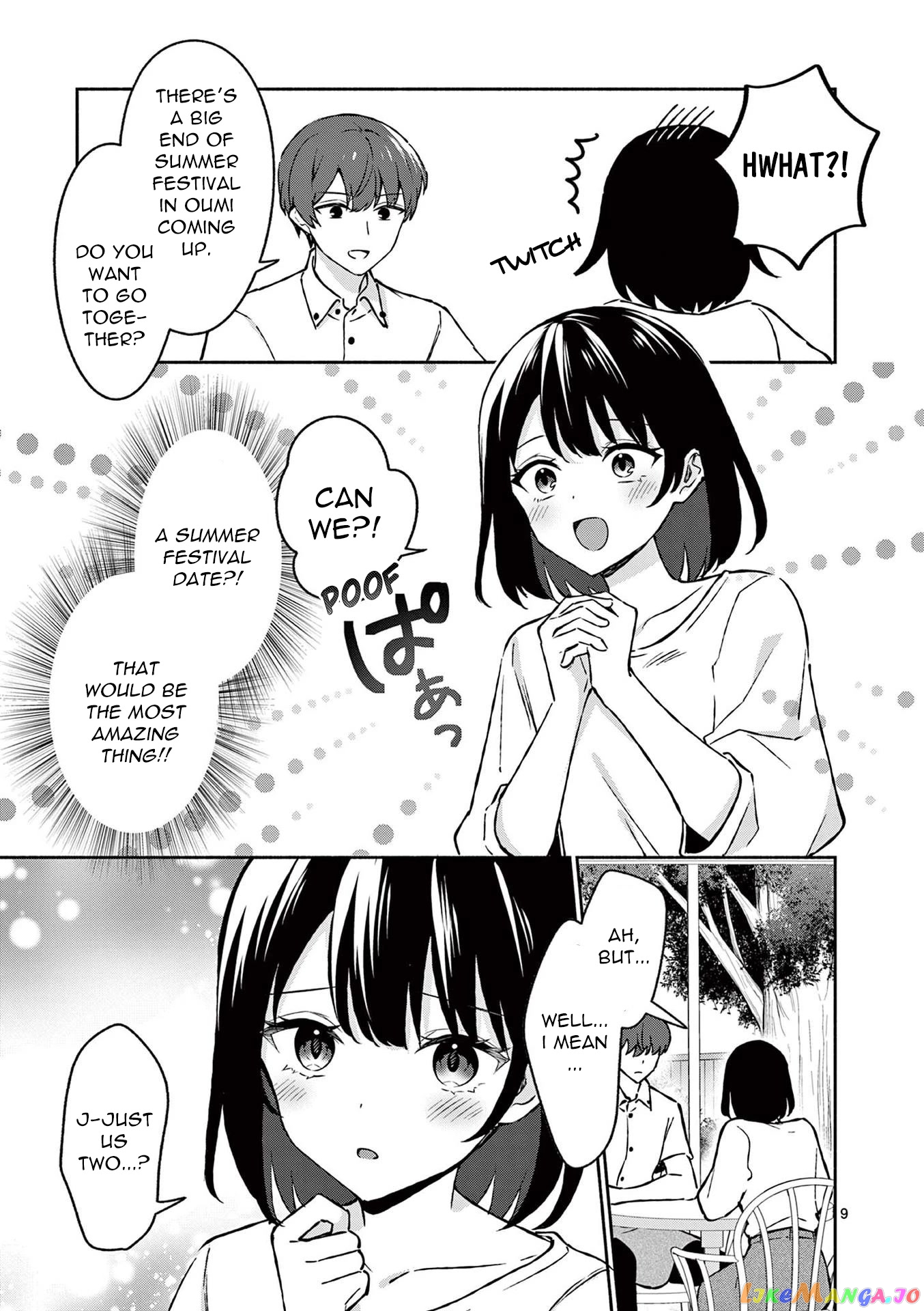 Shiotaiou no Sato-san ga Ore ni dake Amai chapter 33 - page 9