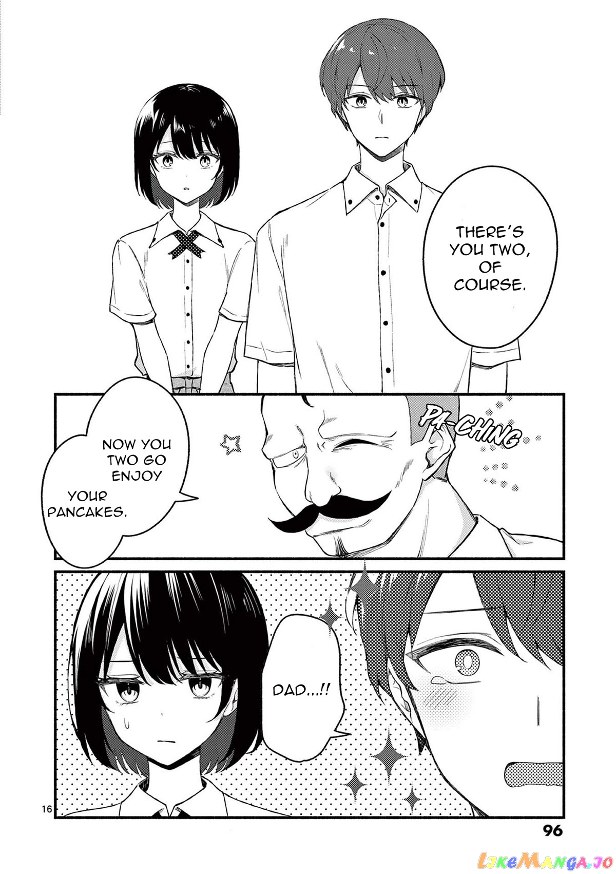 Shiotaiou no Sato-san ga Ore ni dake Amai chapter 44 - page 16