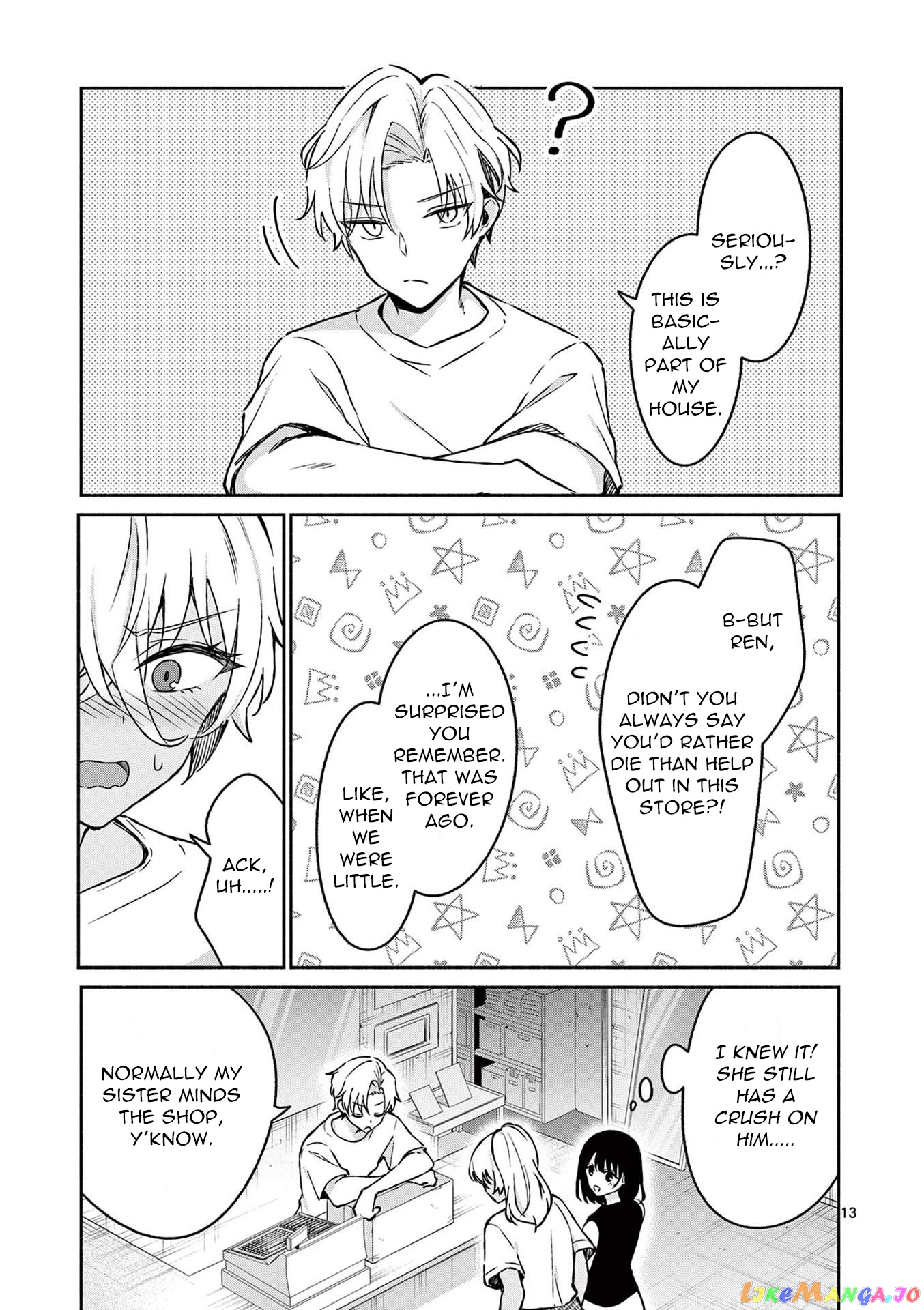 Shiotaiou no Sato-san ga Ore ni dake Amai chapter 34 - page 13