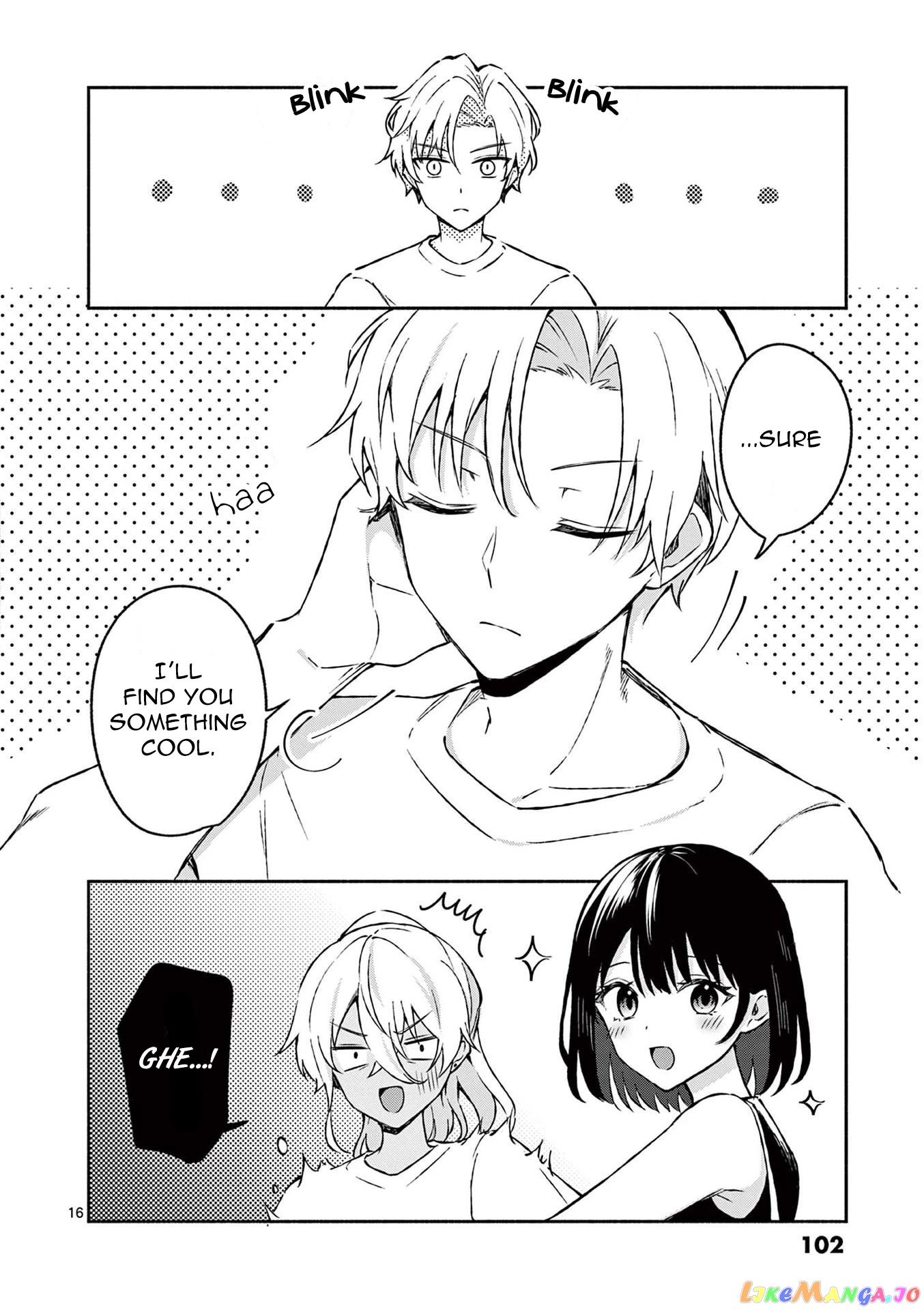 Shiotaiou no Sato-san ga Ore ni dake Amai chapter 34 - page 16