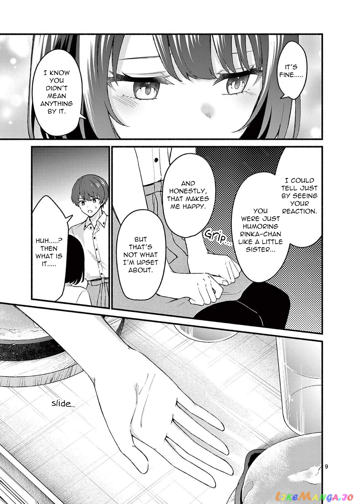 Shiotaiou no Sato-san ga Ore ni dake Amai chapter 45 - page 9