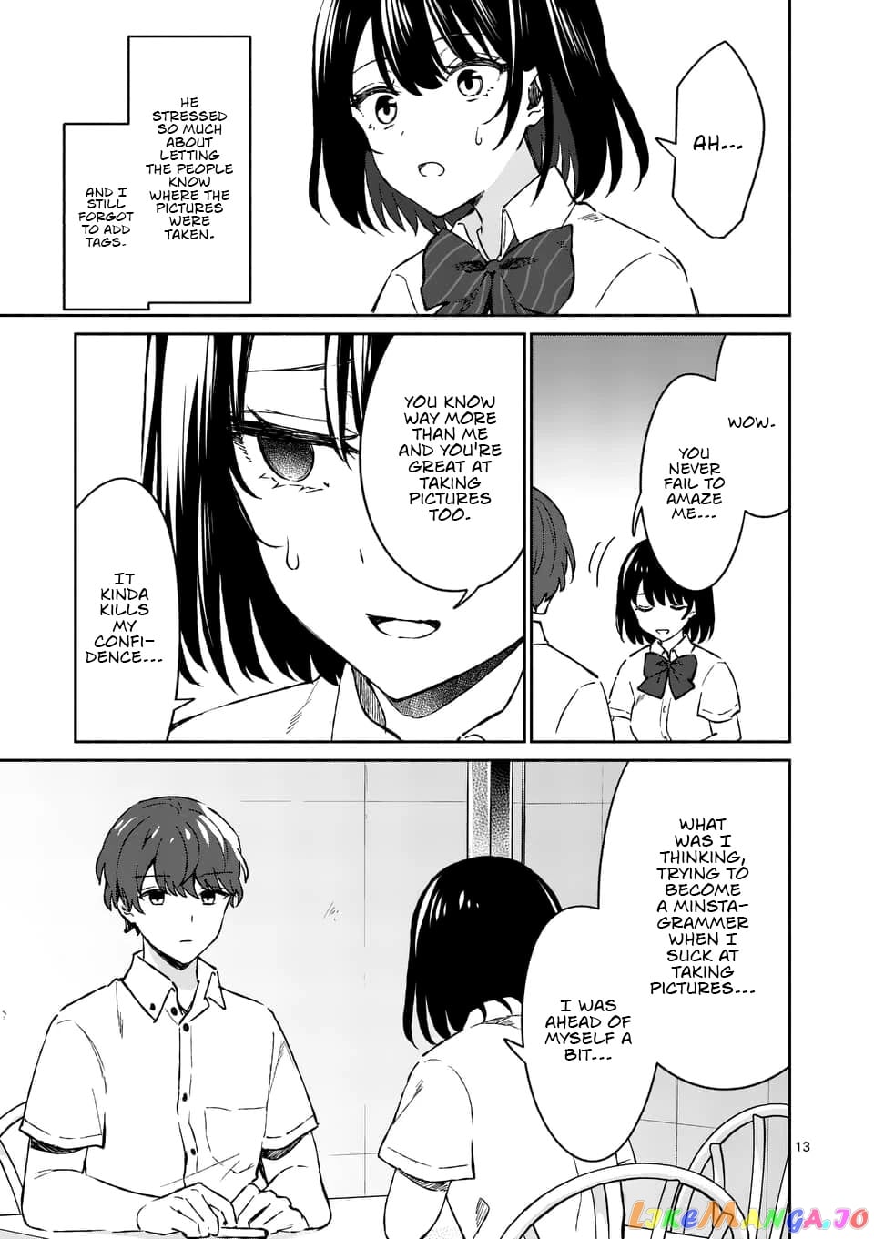 Shiotaiou no Sato-san ga Ore ni dake Amai chapter 7 - page 13