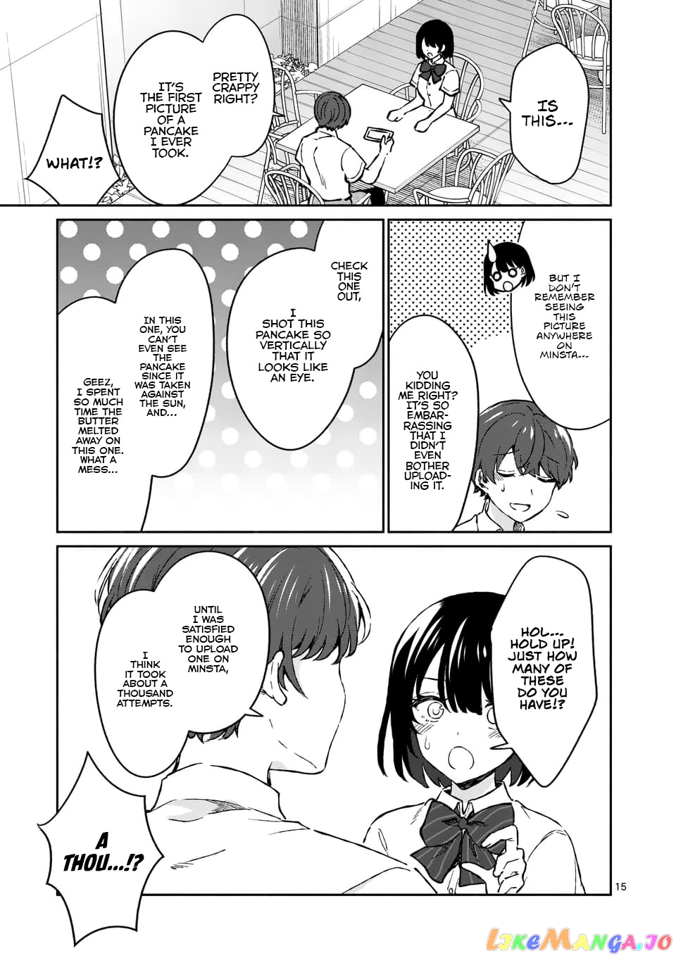 Shiotaiou no Sato-san ga Ore ni dake Amai chapter 7 - page 15