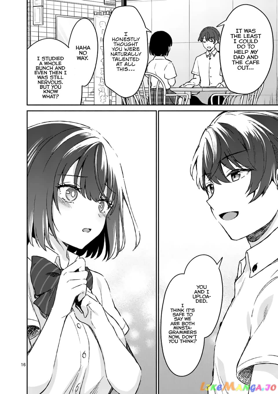 Shiotaiou no Sato-san ga Ore ni dake Amai chapter 7 - page 16