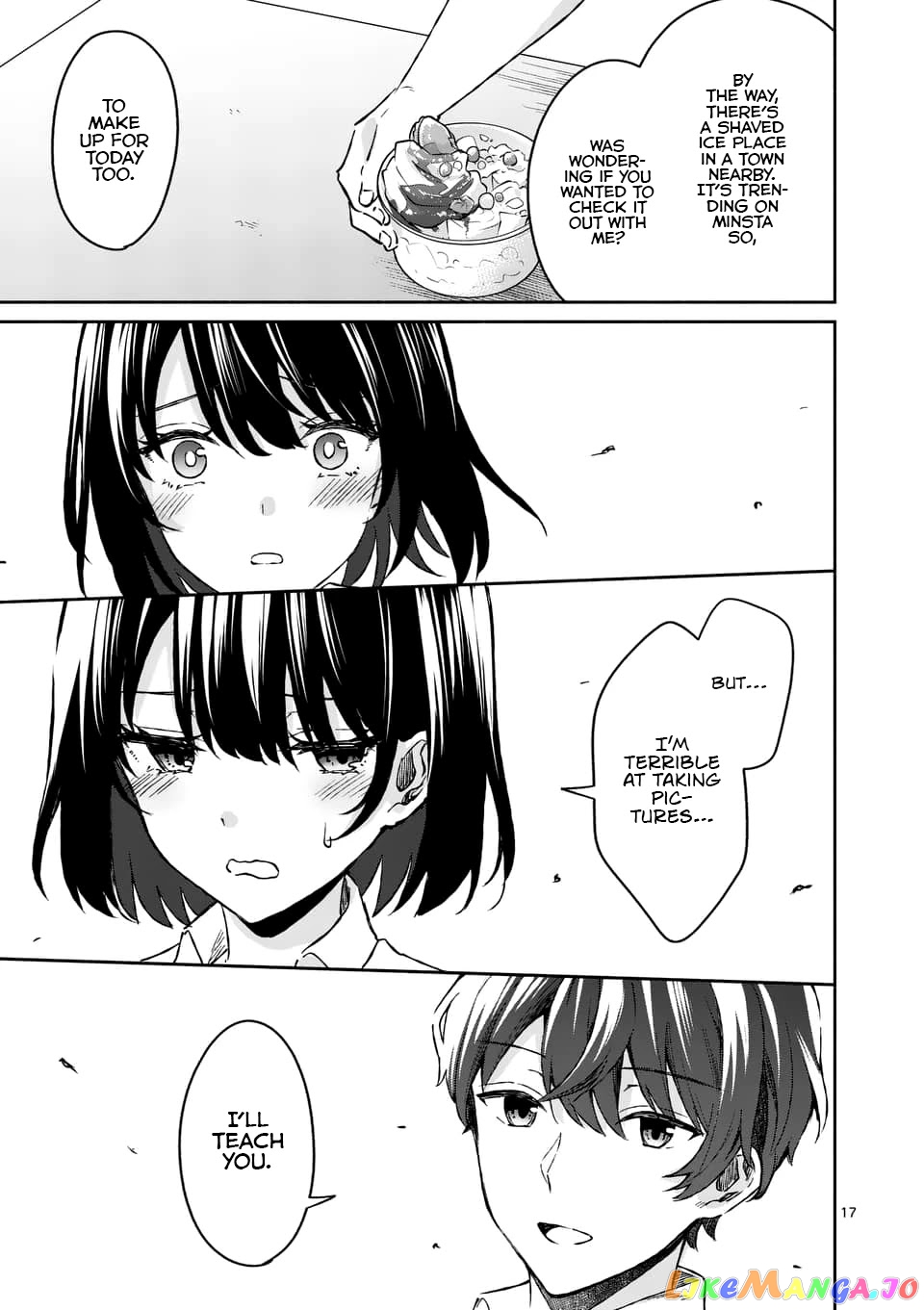 Shiotaiou no Sato-san ga Ore ni dake Amai chapter 7 - page 17