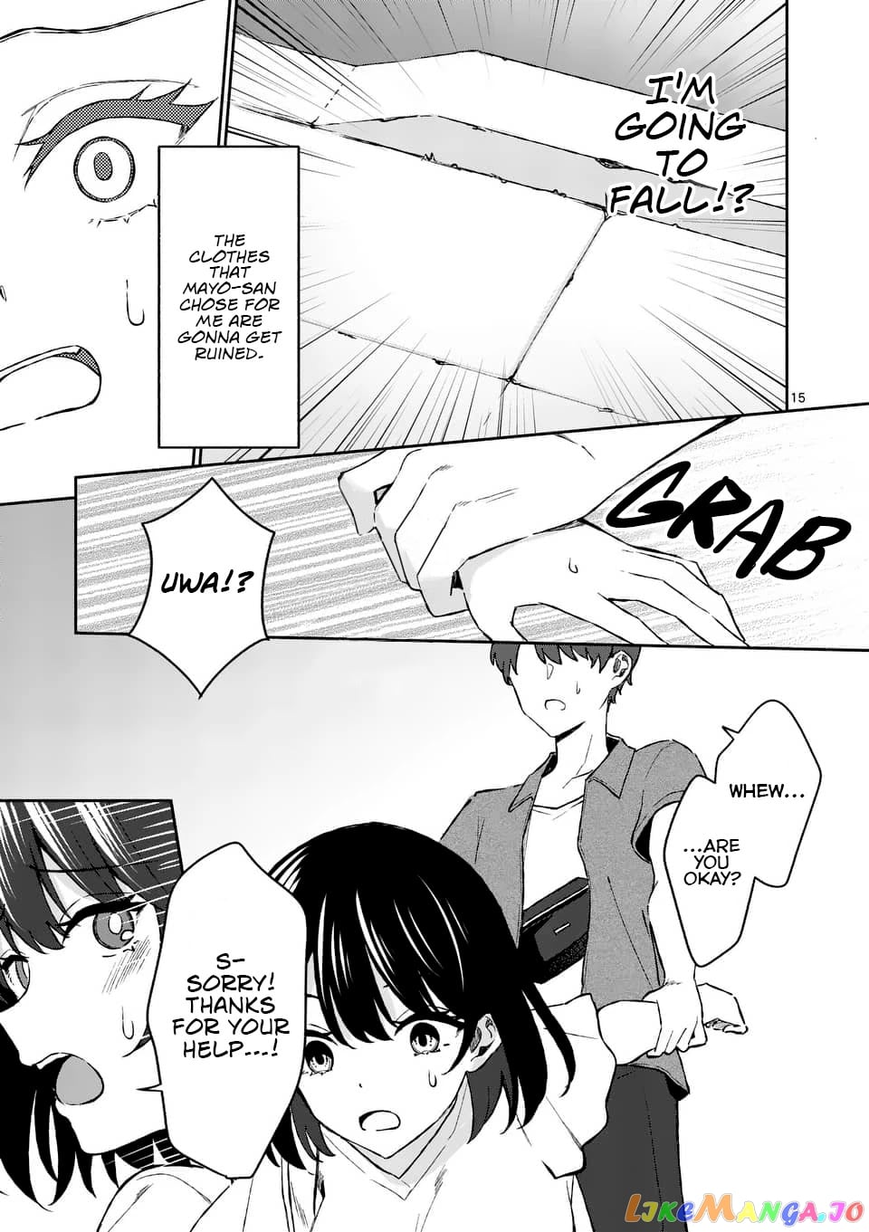 Shiotaiou no Sato-san ga Ore ni dake Amai chapter 9 - page 15