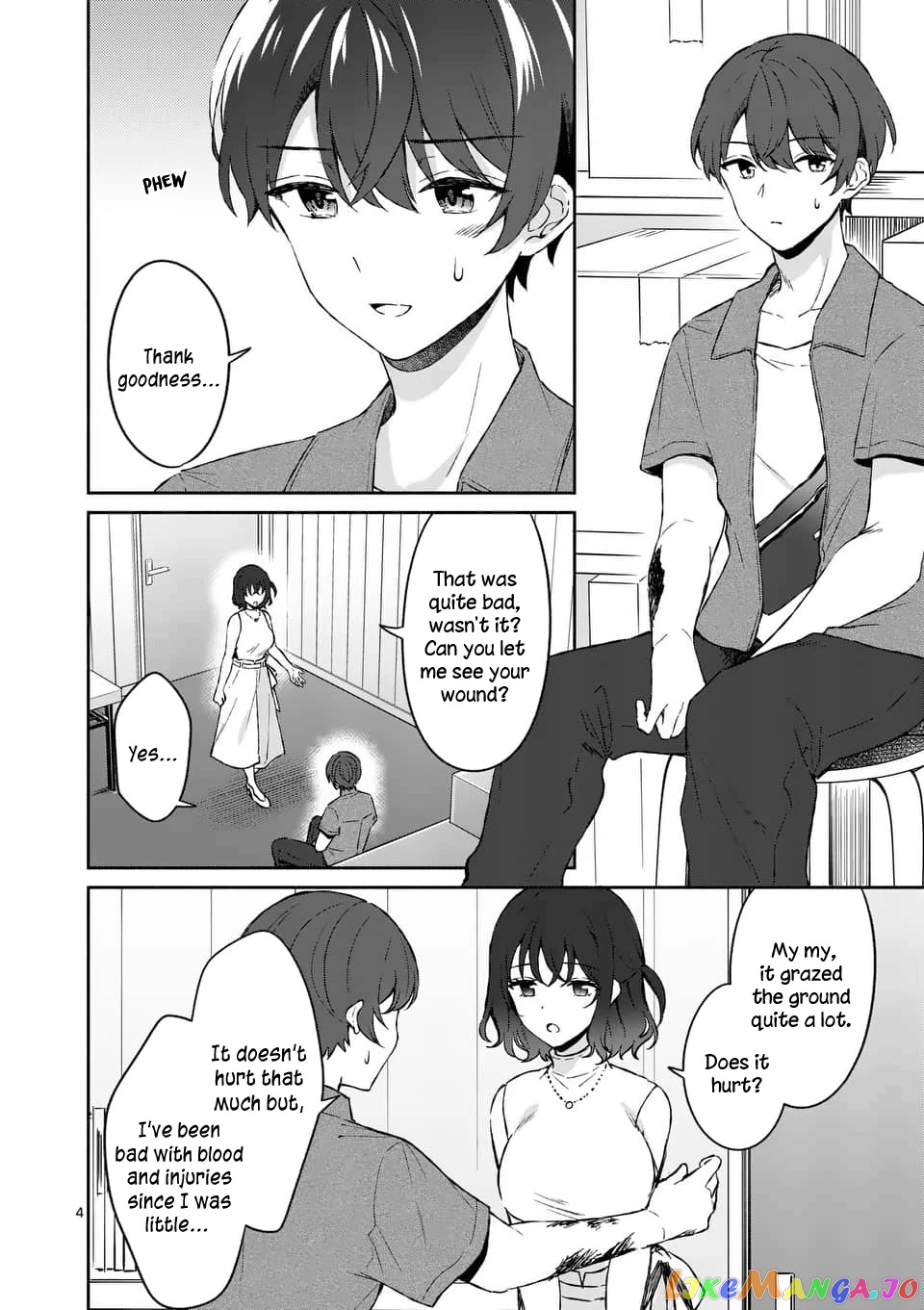 Shiotaiou no Sato-san ga Ore ni dake Amai chapter 12 - page 4