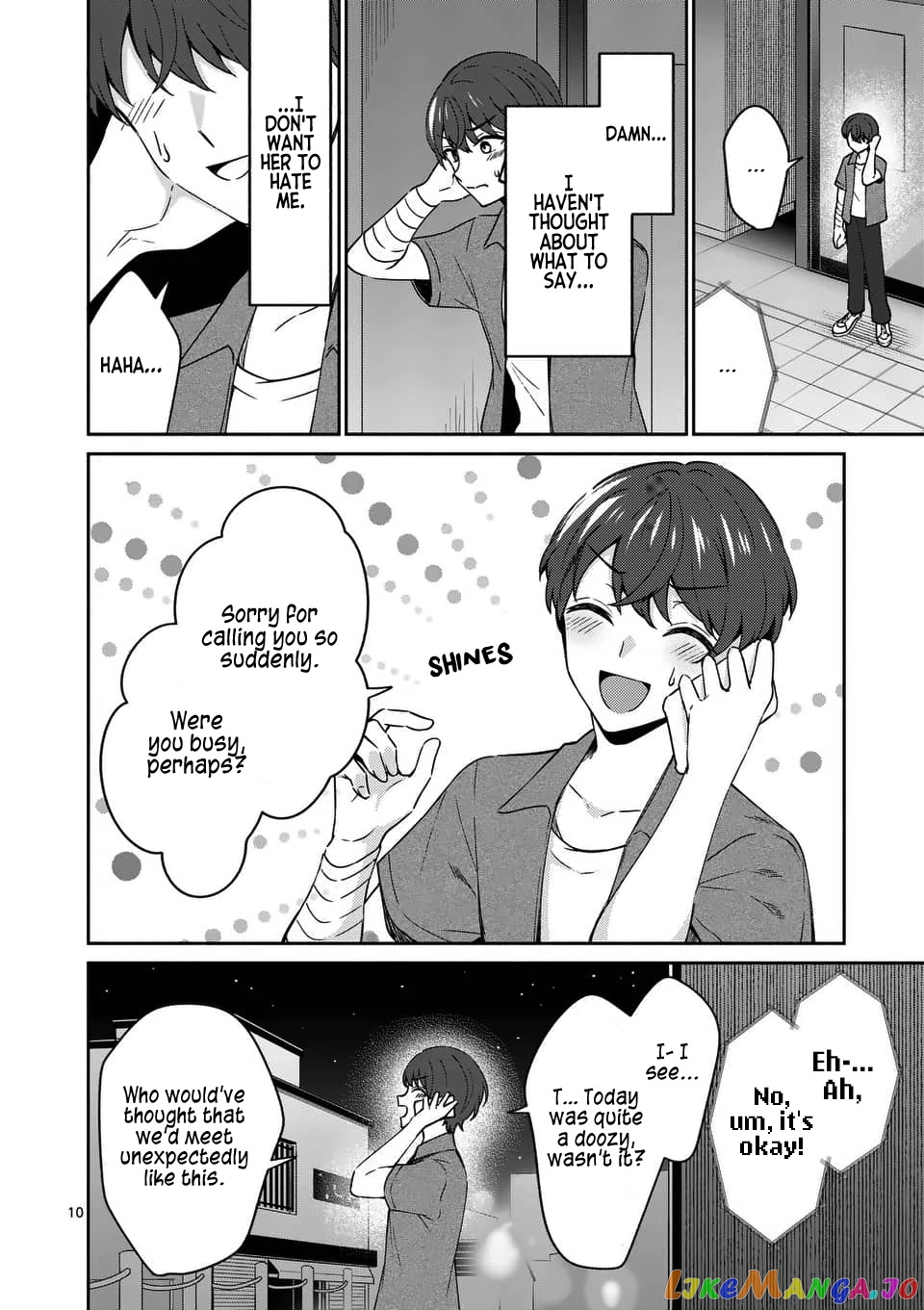 Shiotaiou no Sato-san ga Ore ni dake Amai chapter 14 - page 10