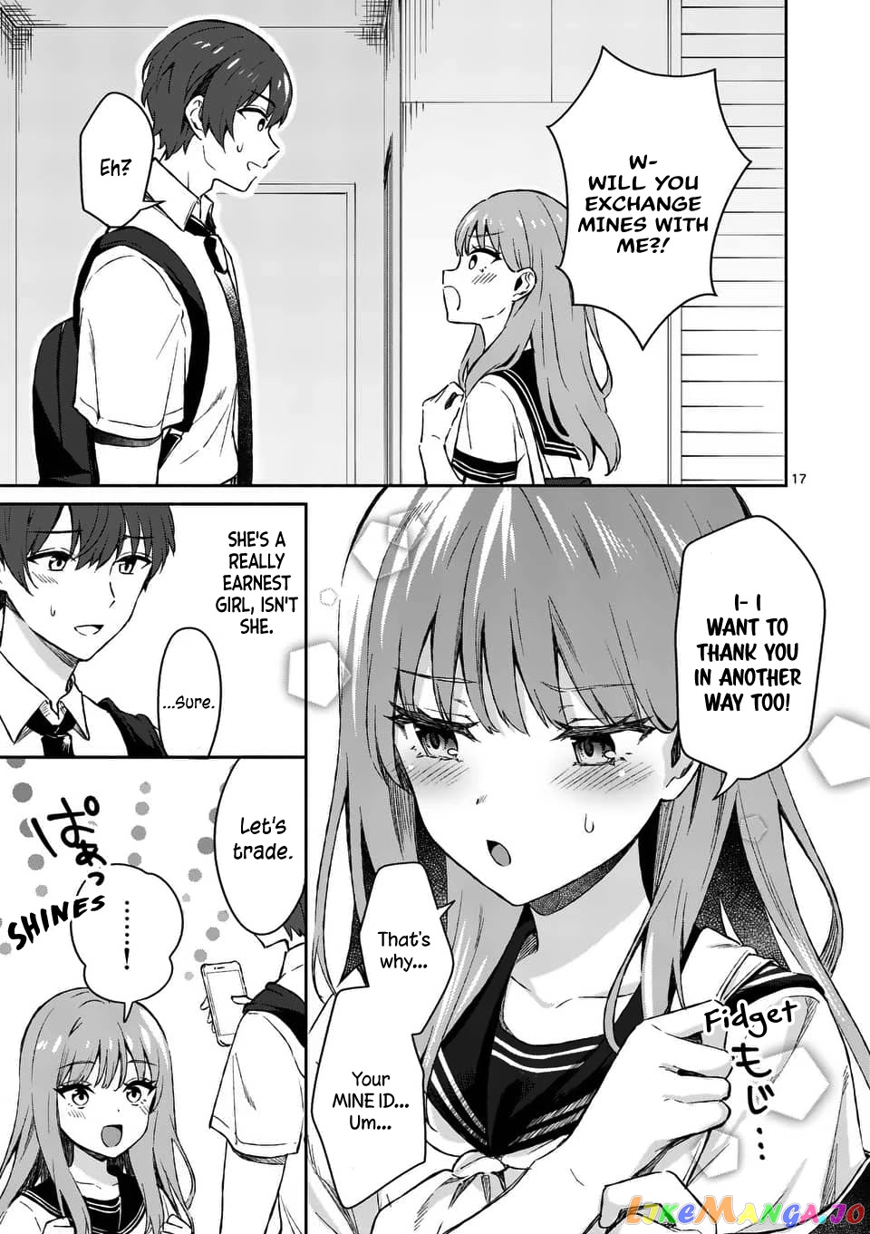 Shiotaiou no Sato-san ga Ore ni dake Amai chapter 15 - page 17