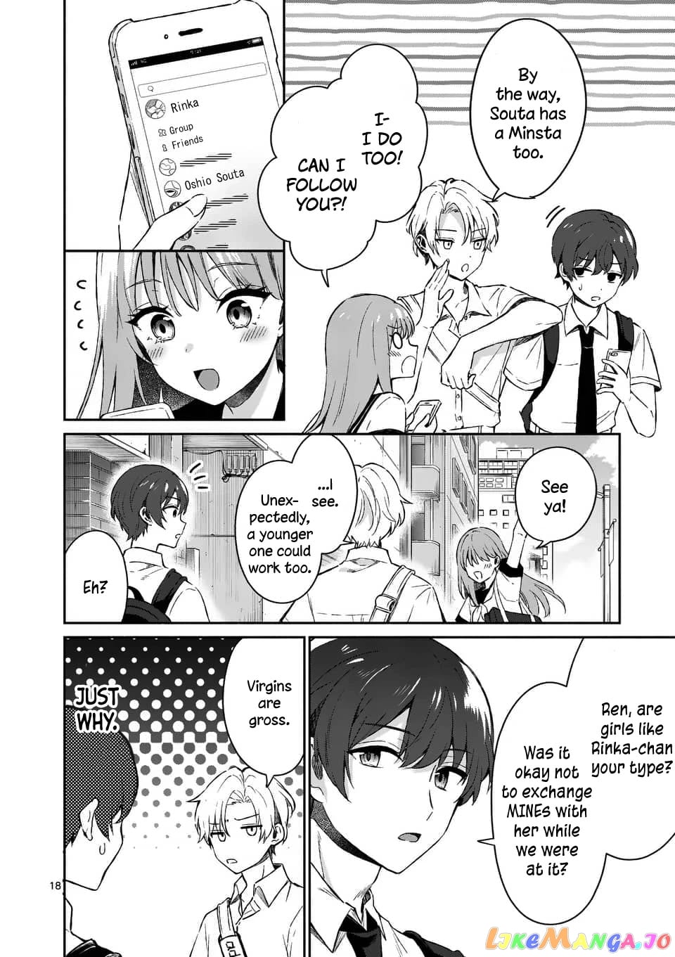 Shiotaiou no Sato-san ga Ore ni dake Amai chapter 15 - page 18