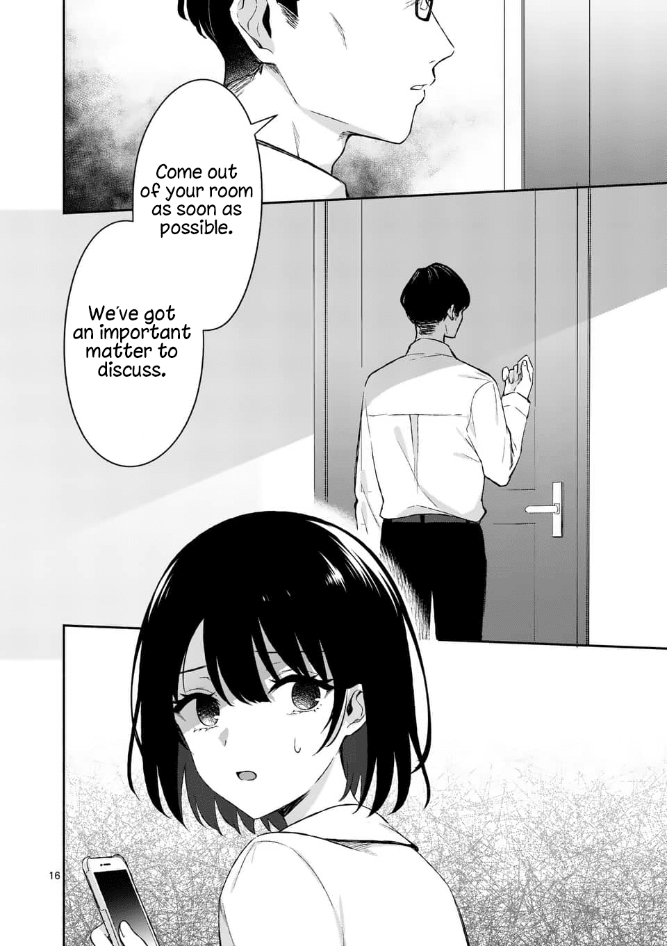 Shiotaiou no Sato-san ga Ore ni dake Amai chapter 16 - page 16