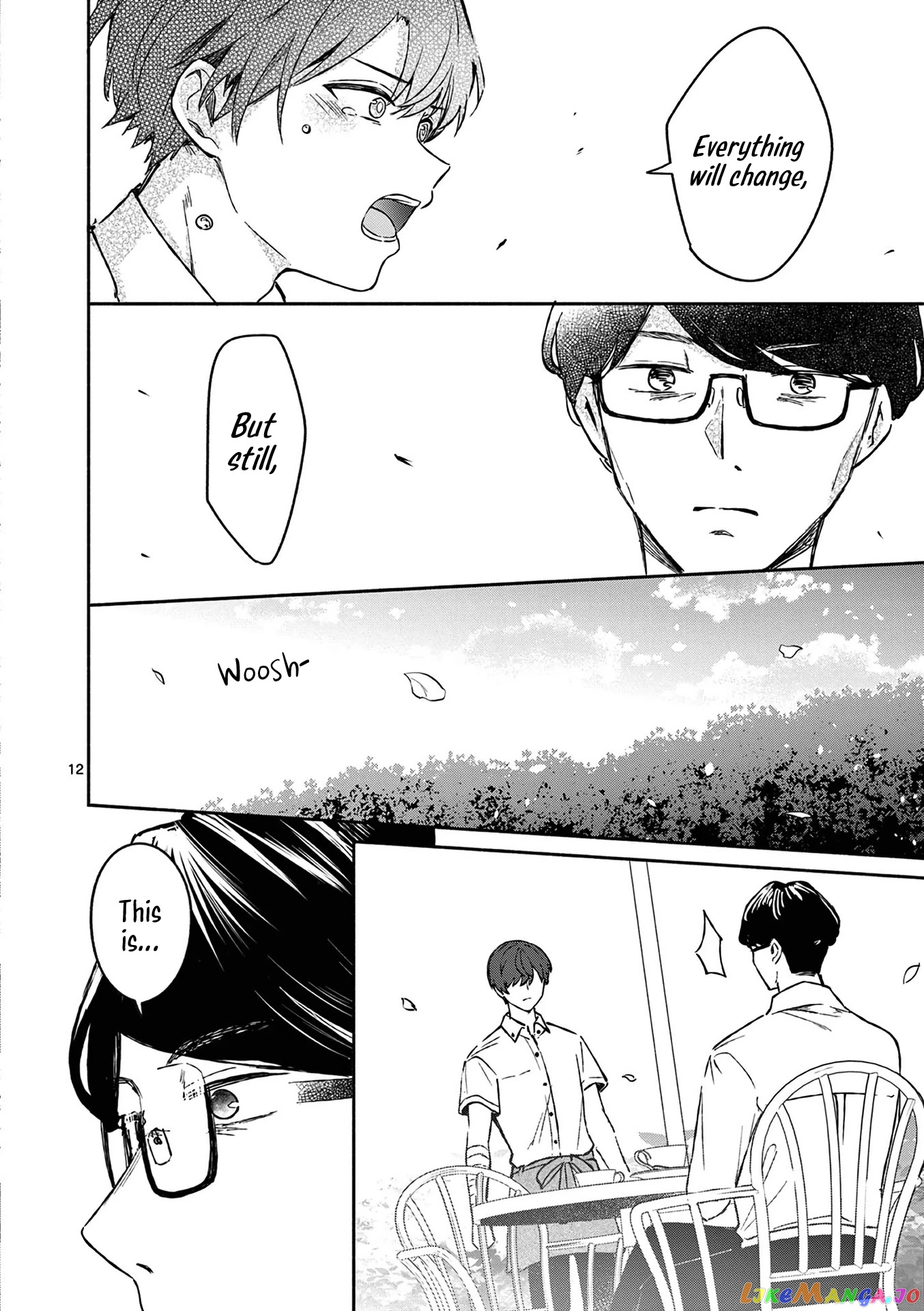 Shiotaiou no Sato-san ga Ore ni dake Amai chapter 18 - page 12